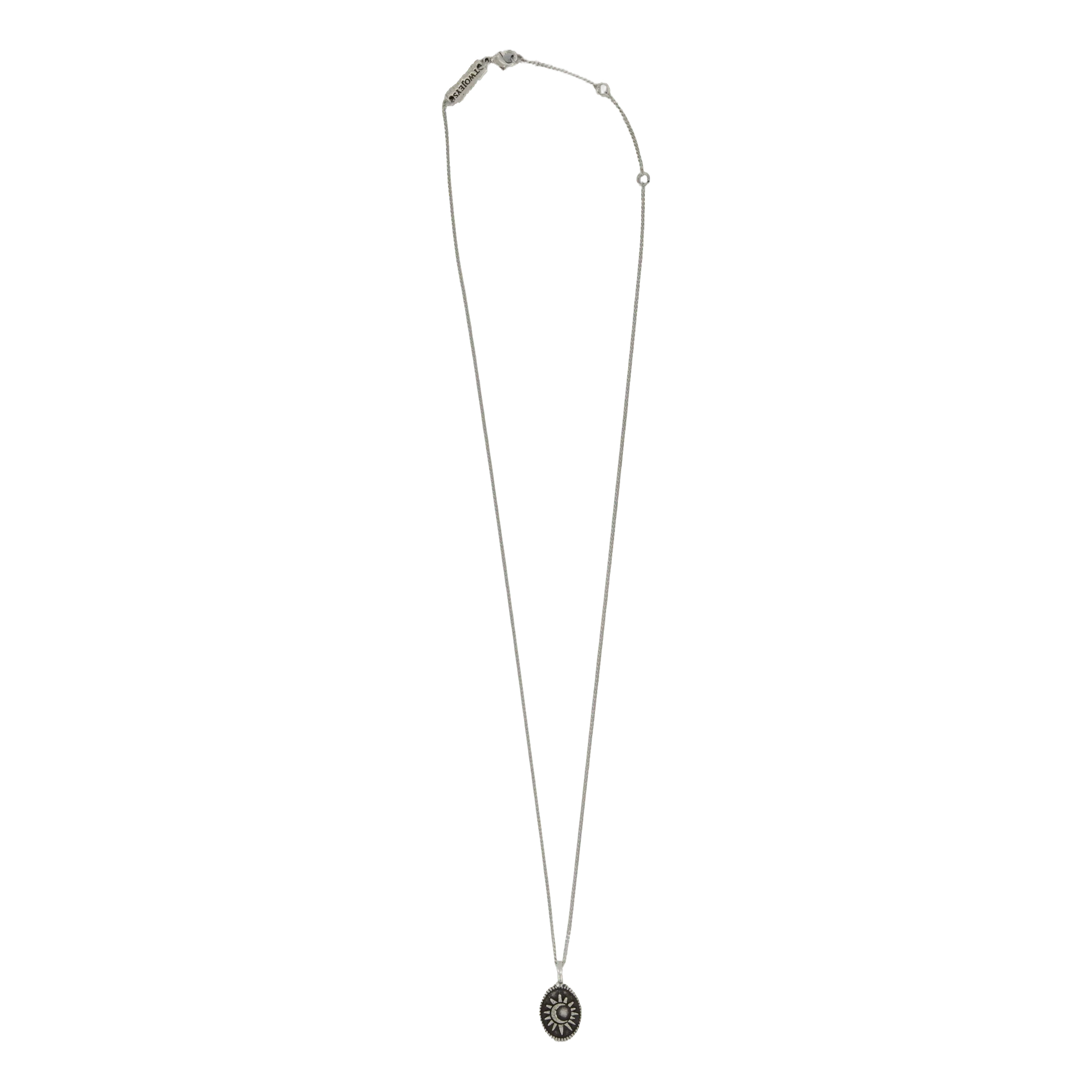 TWOJEYS Midnight Necklace Silver