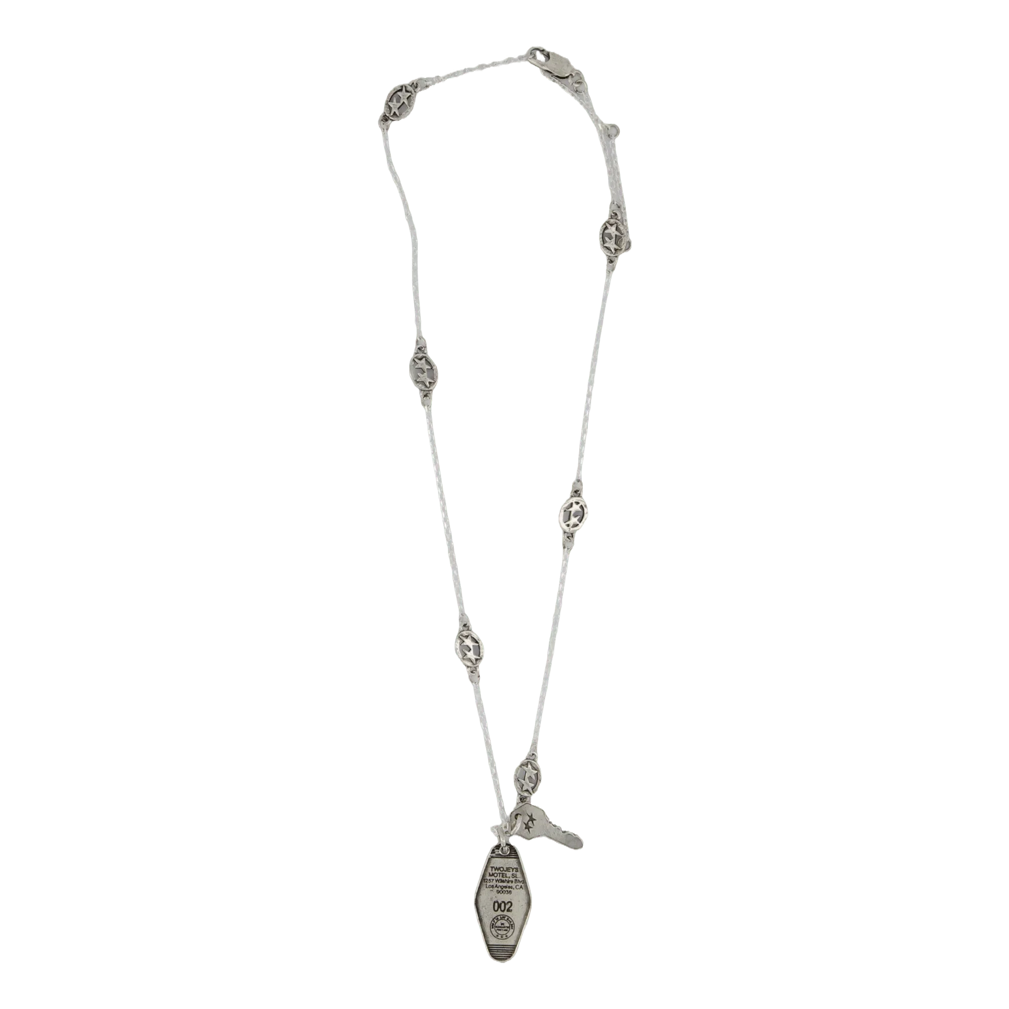 TWOJEYS Motel Necklace Silver