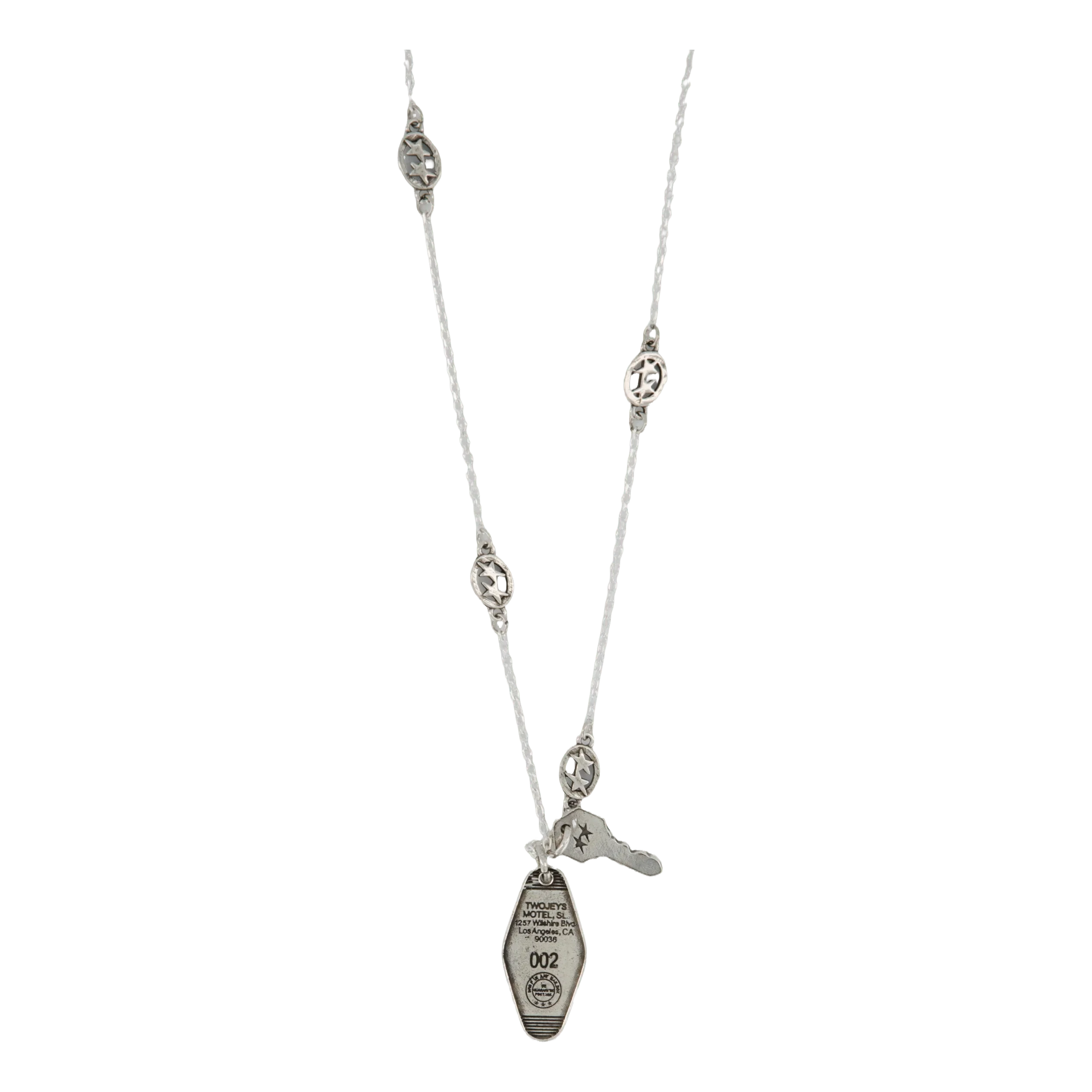 TWOJEYS Motel Necklace Silver