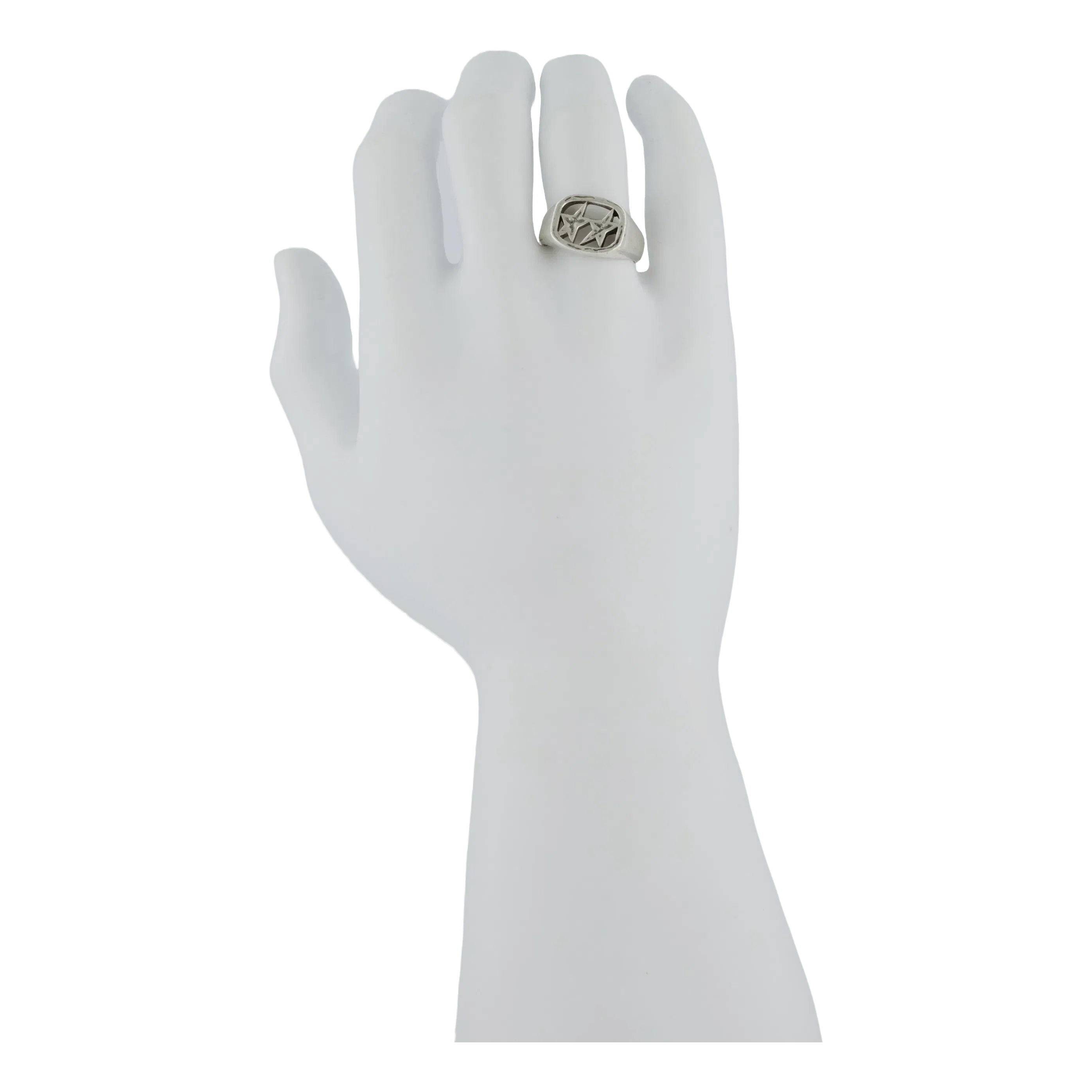 TWOJEYS Framed Ring Silver