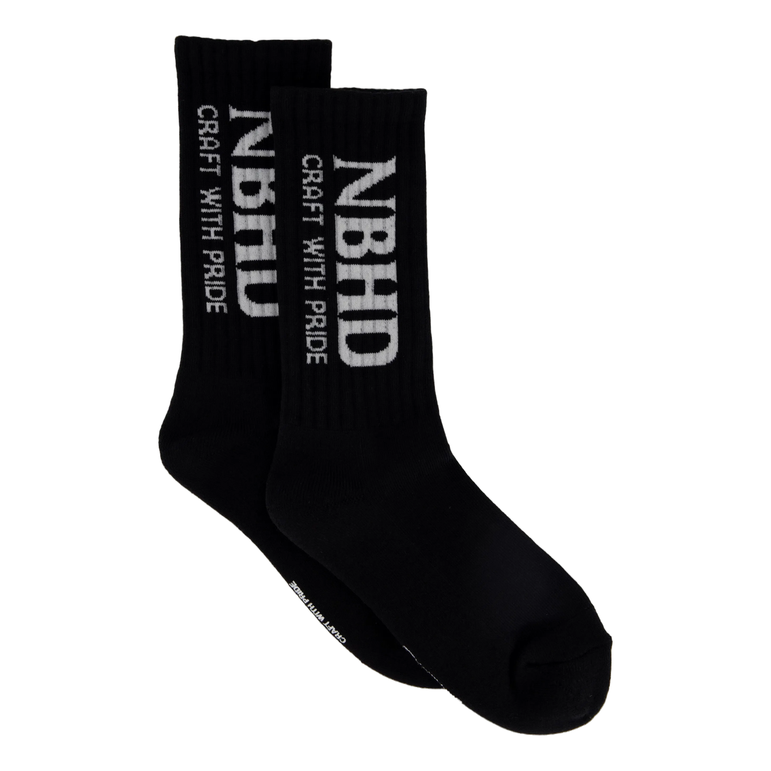 Neighborhood Nbhd Logo Socks Black