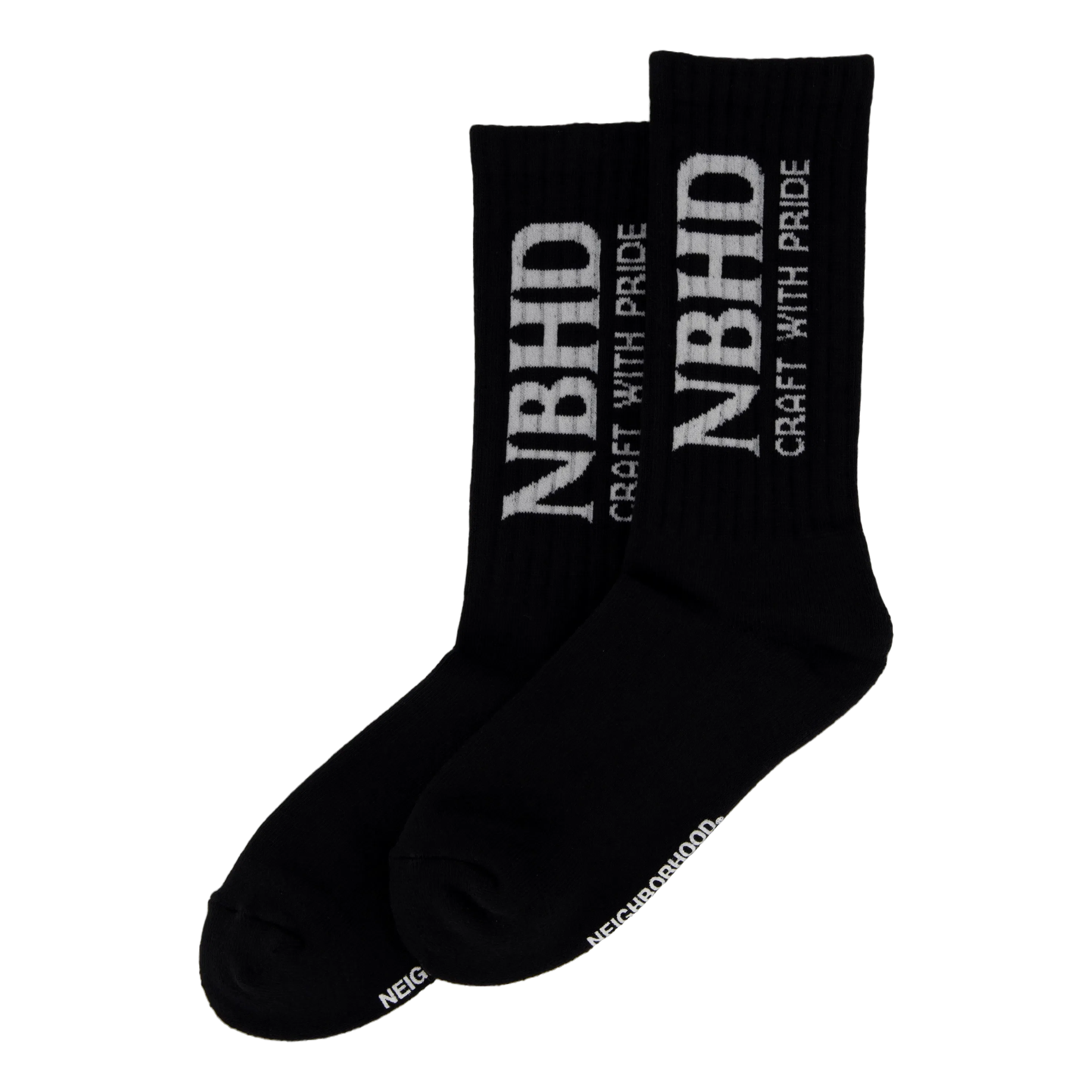 Neighborhood Nbhd Logo Socks Black