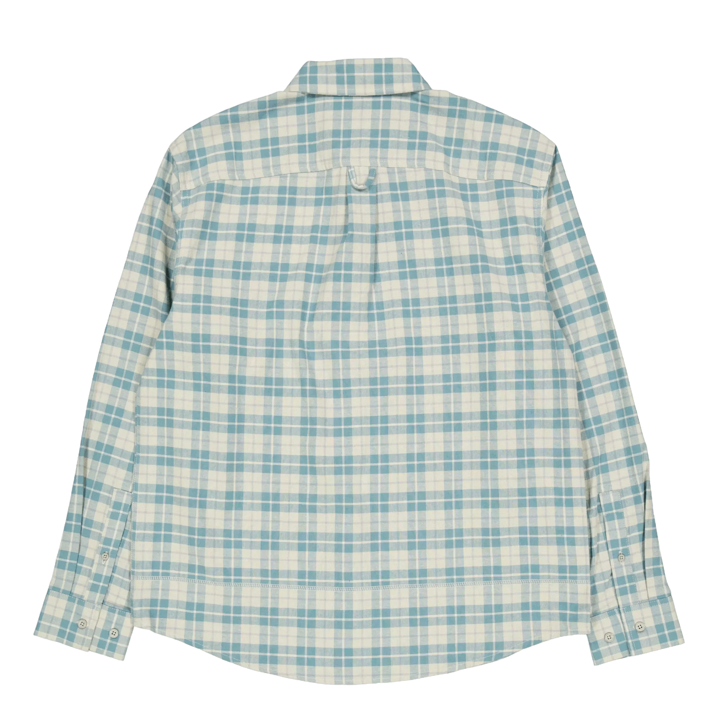HUF Modal L/s Plaid Shirt Putty