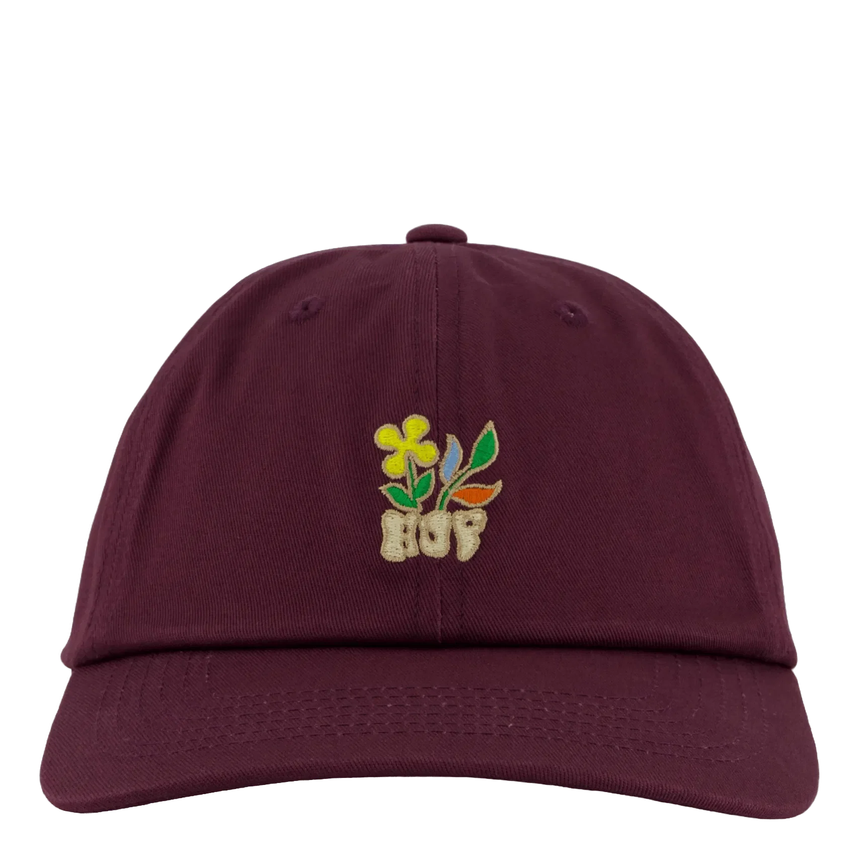 HUF Bloom Cv 6 Panel Hat Raisin