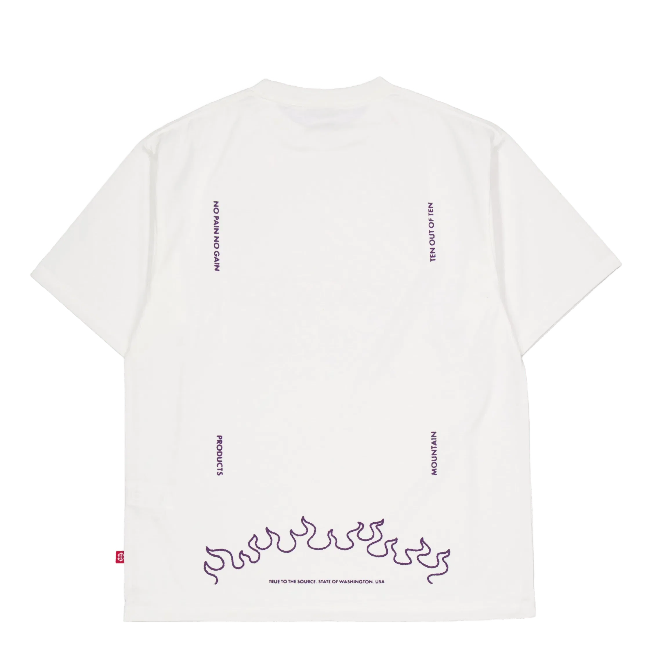 MANASTASH Re:poly Tee Uniform White