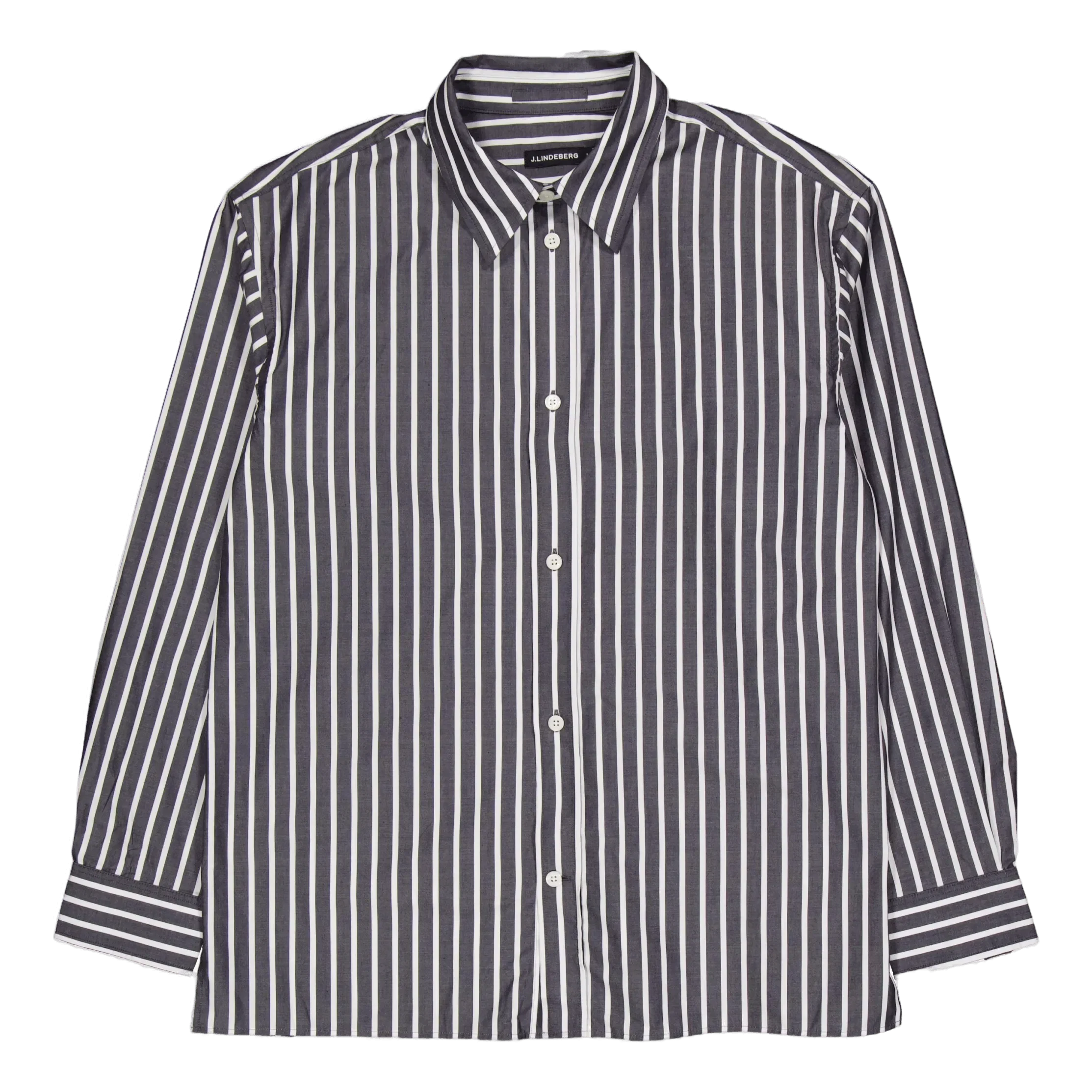 J.Lindeberg Howard Bold Yd Stripe Shirt Black