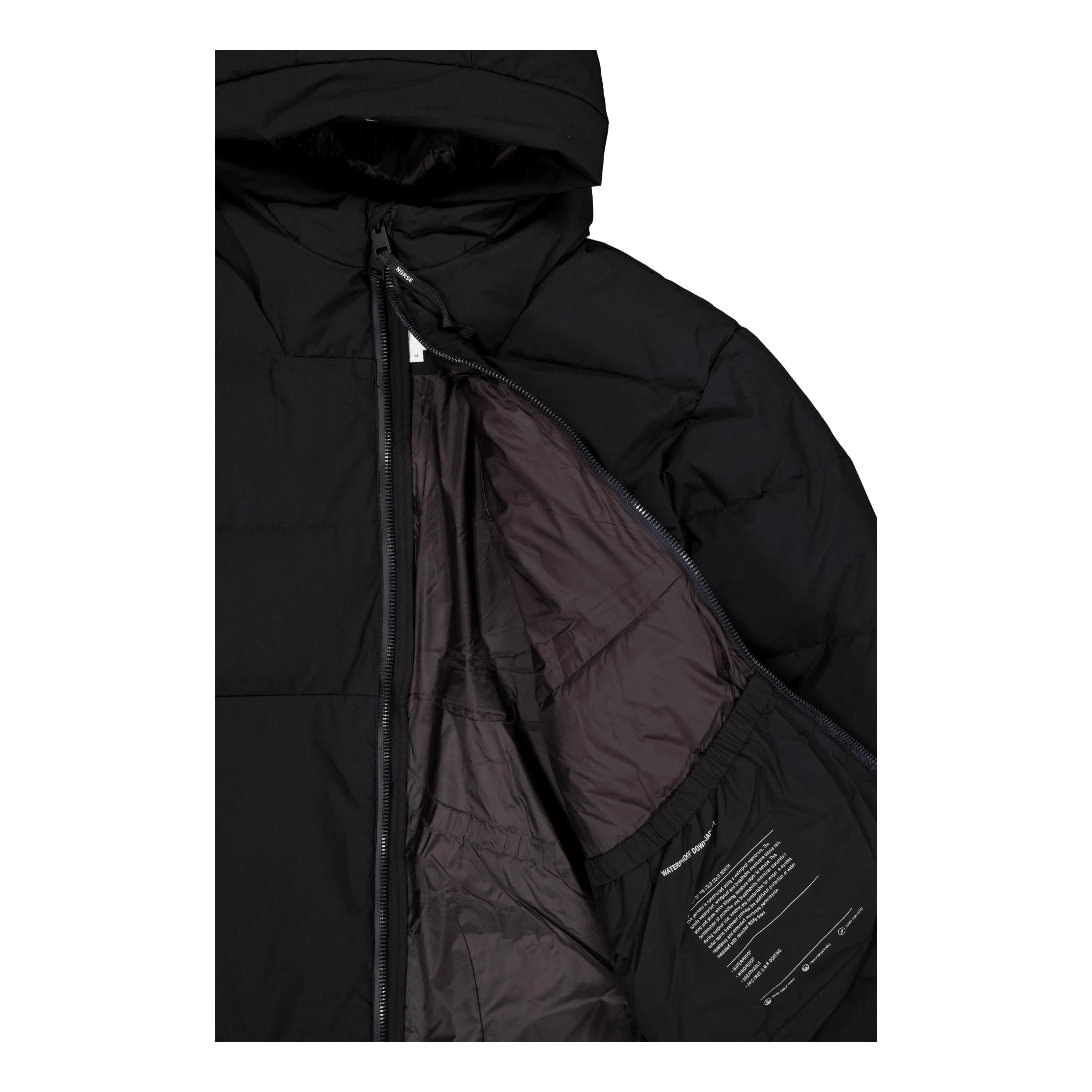 Norse Projects Asger 2.0 Down Jacket 9999 Black