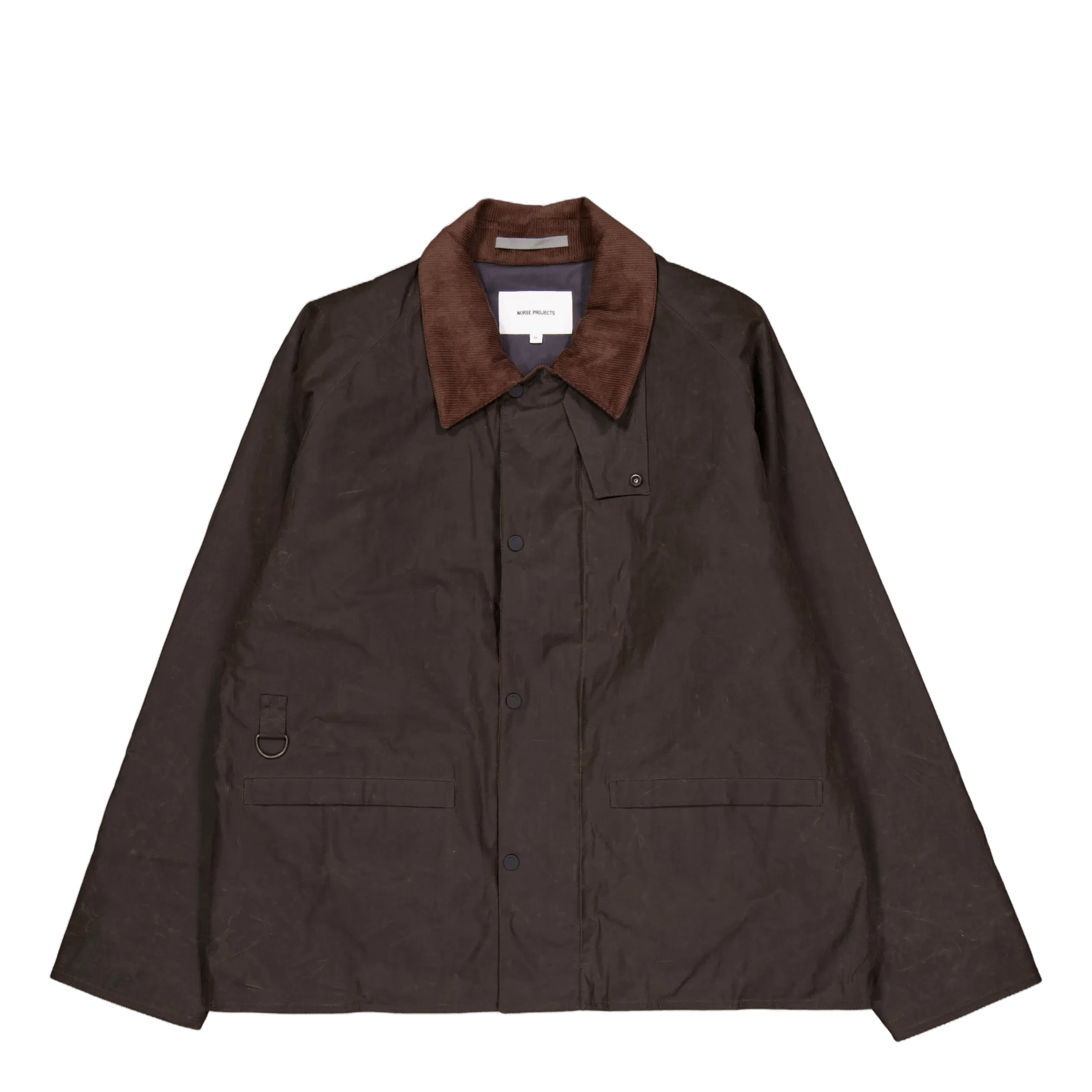 Norse Projects Holmen Wax Fishing Jacket 8109 Beech Green