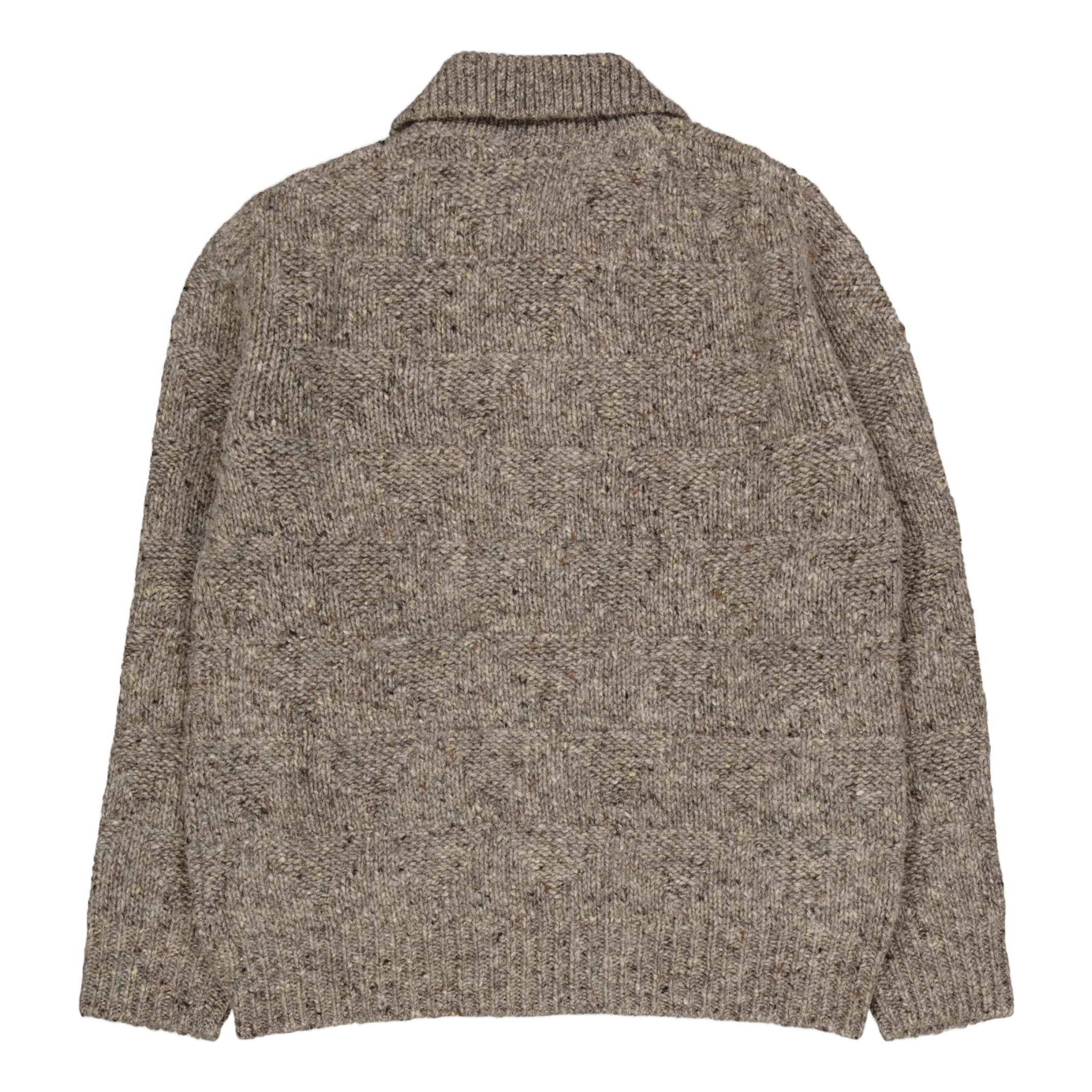 Norse Projects Erik Donegal Diamond Jacket 1500 Grey Melange