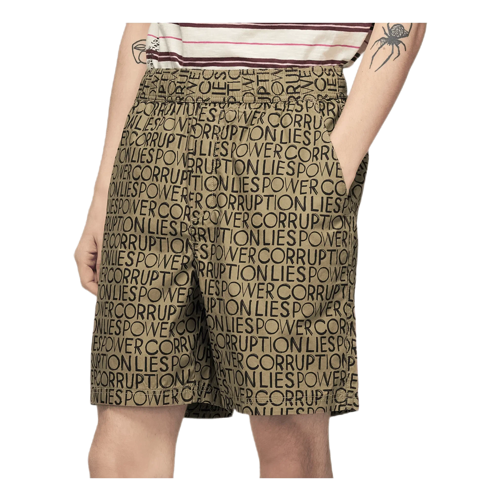 Wood Wood Hamilton Shorts Khaki