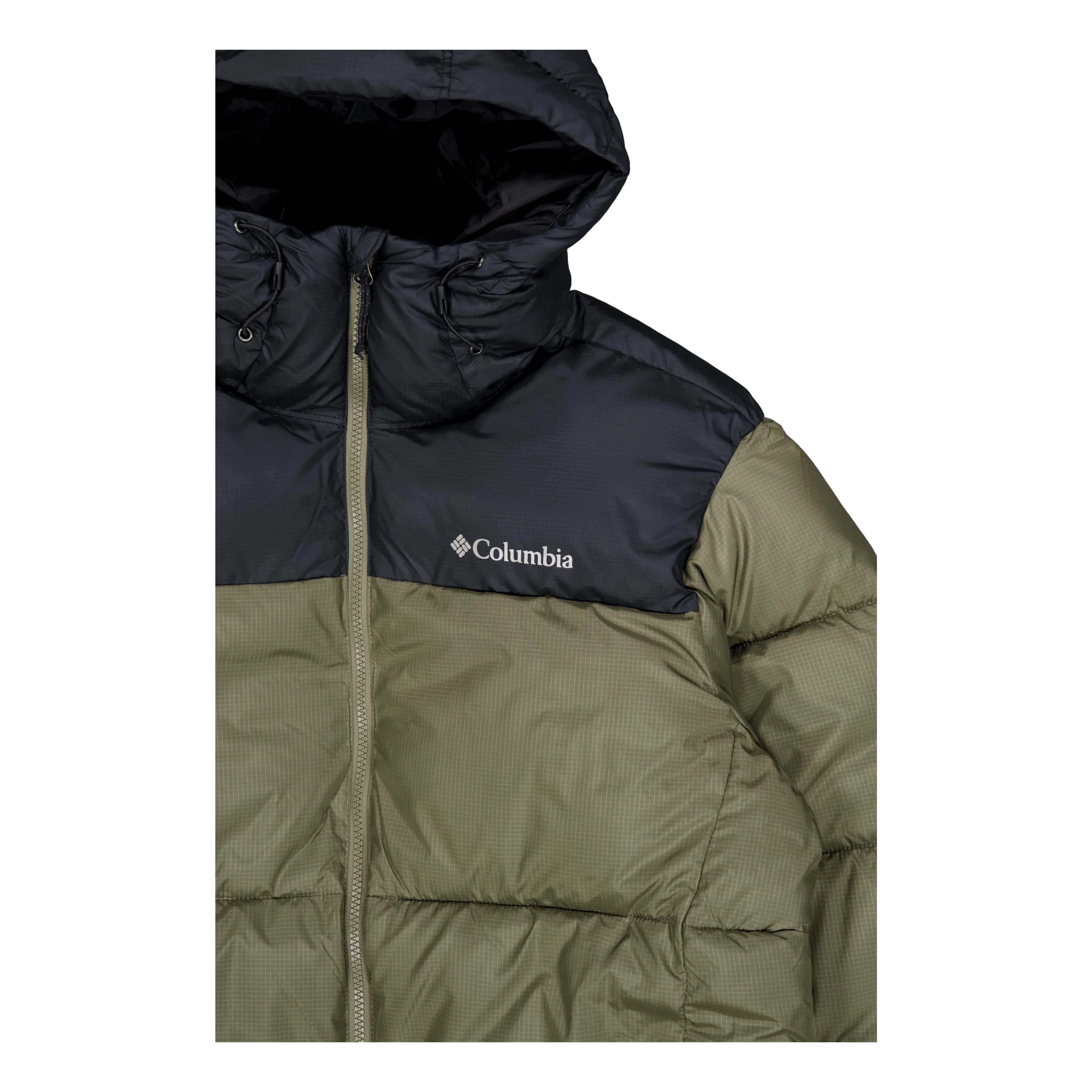 Columbia Puffect™ Ii Hooded Jacket Stone Green, Black