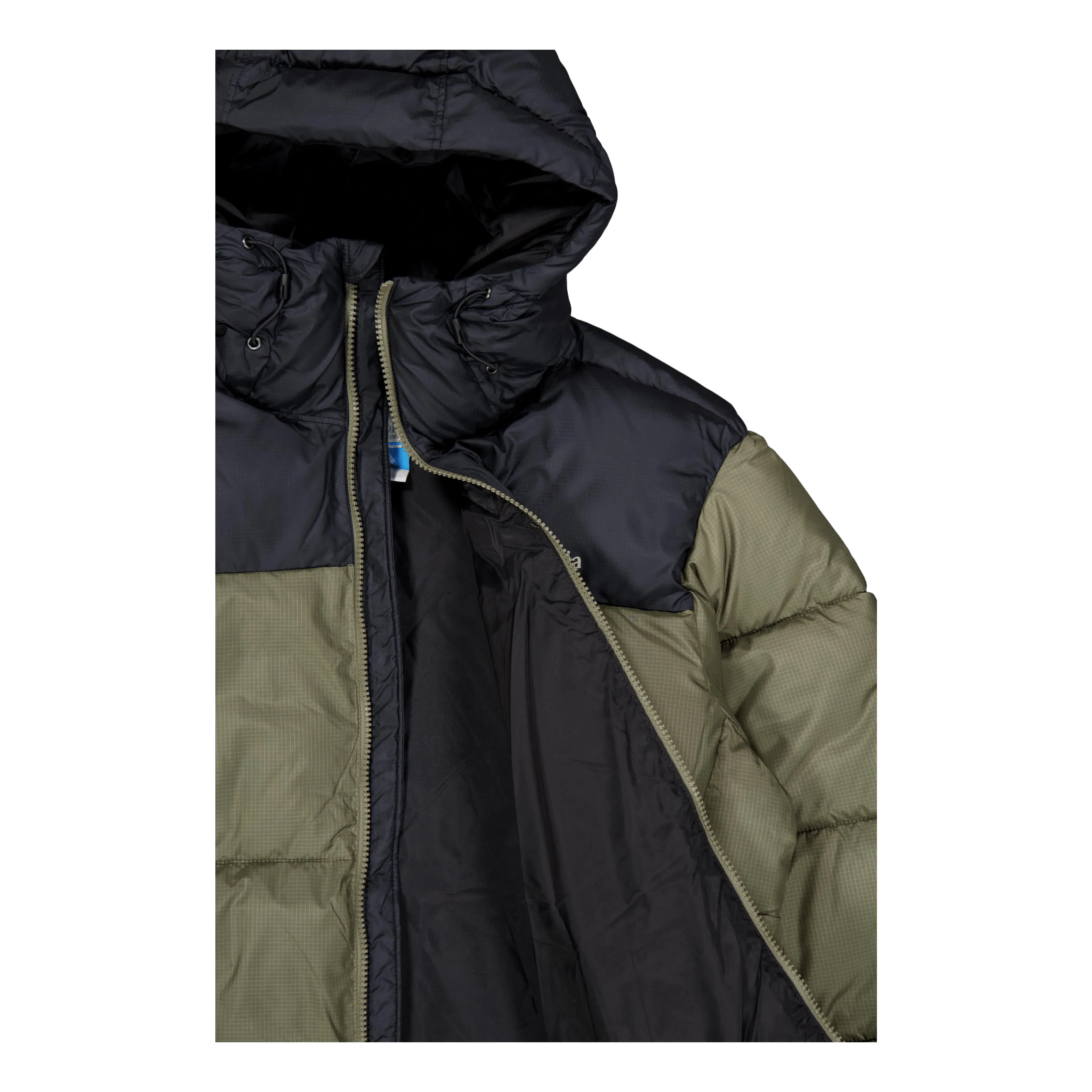 Columbia Puffect™ Ii Hooded Jacket Stone Green, Black
