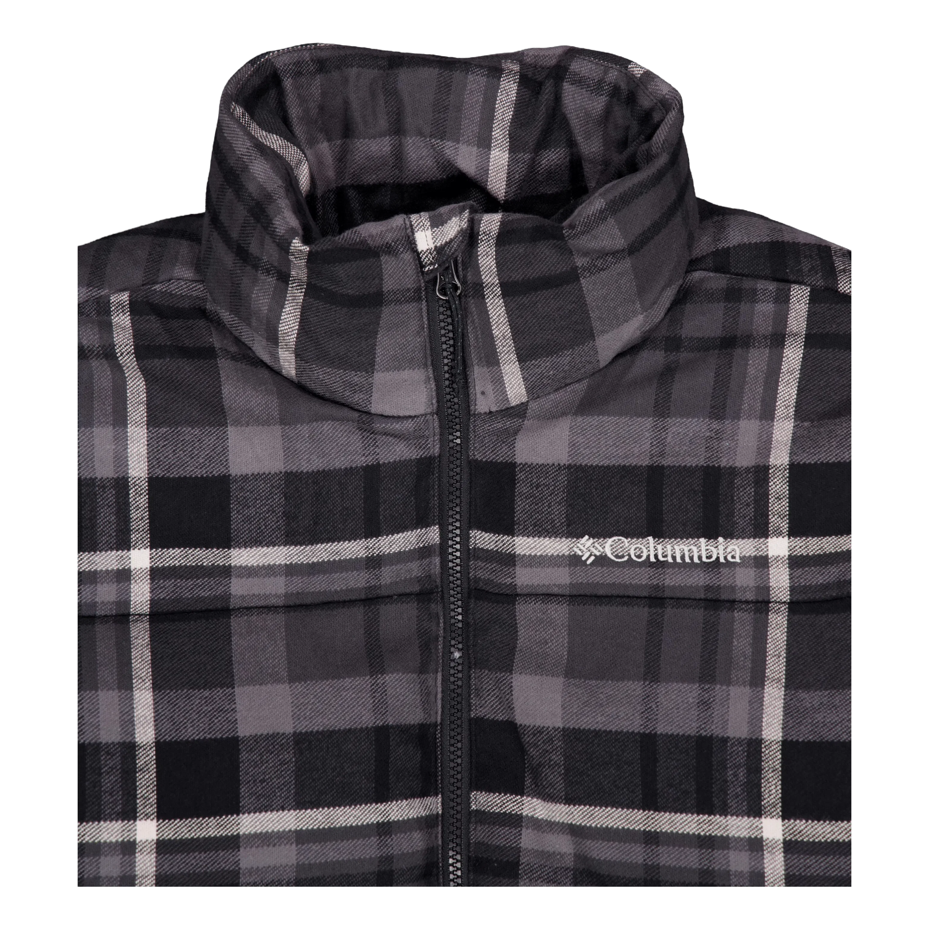Columbia Puffect™ Novelty Jacket Black Multi Plaid