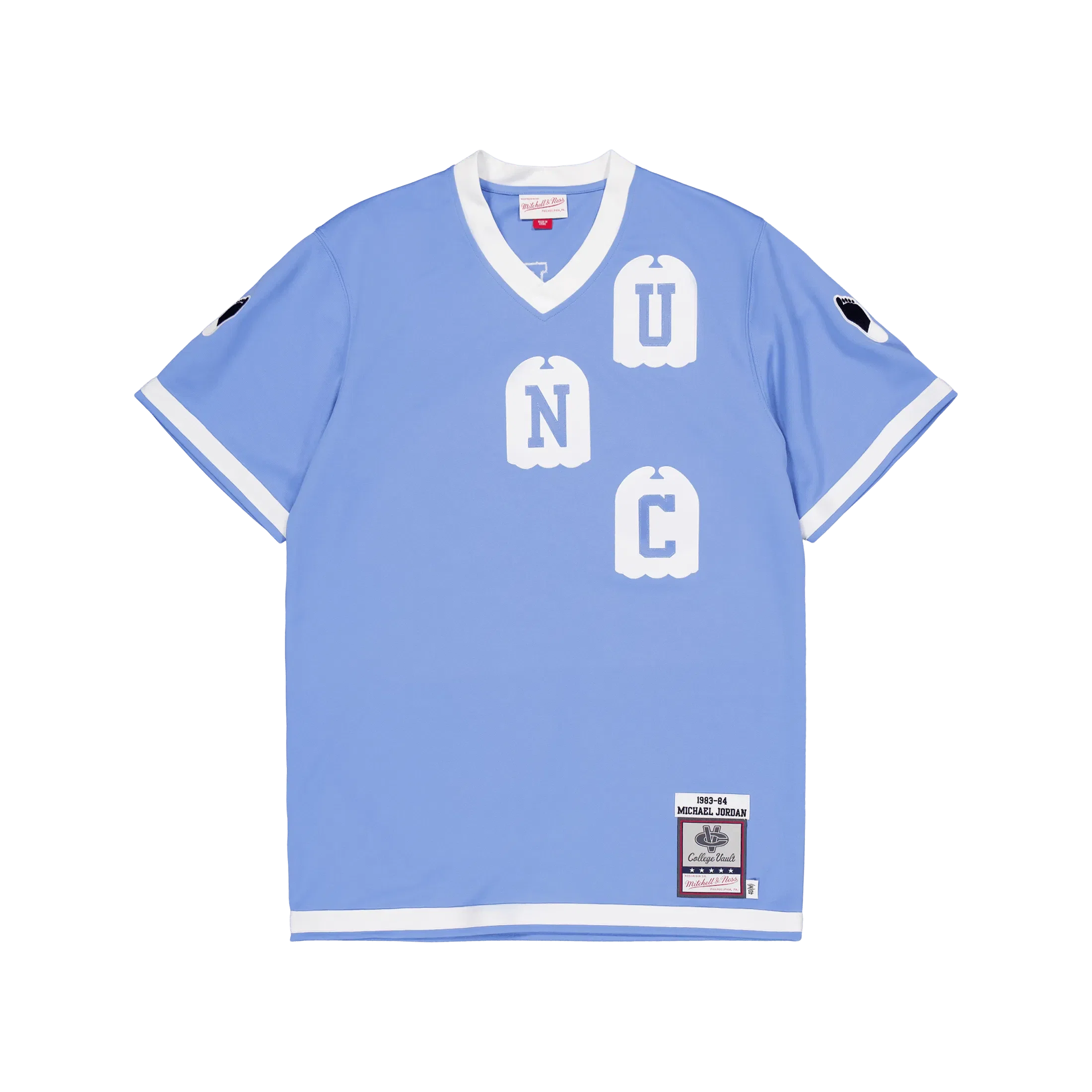 Mitchell & Ness Authentic Shooting Shirt - Mic Light Blue
