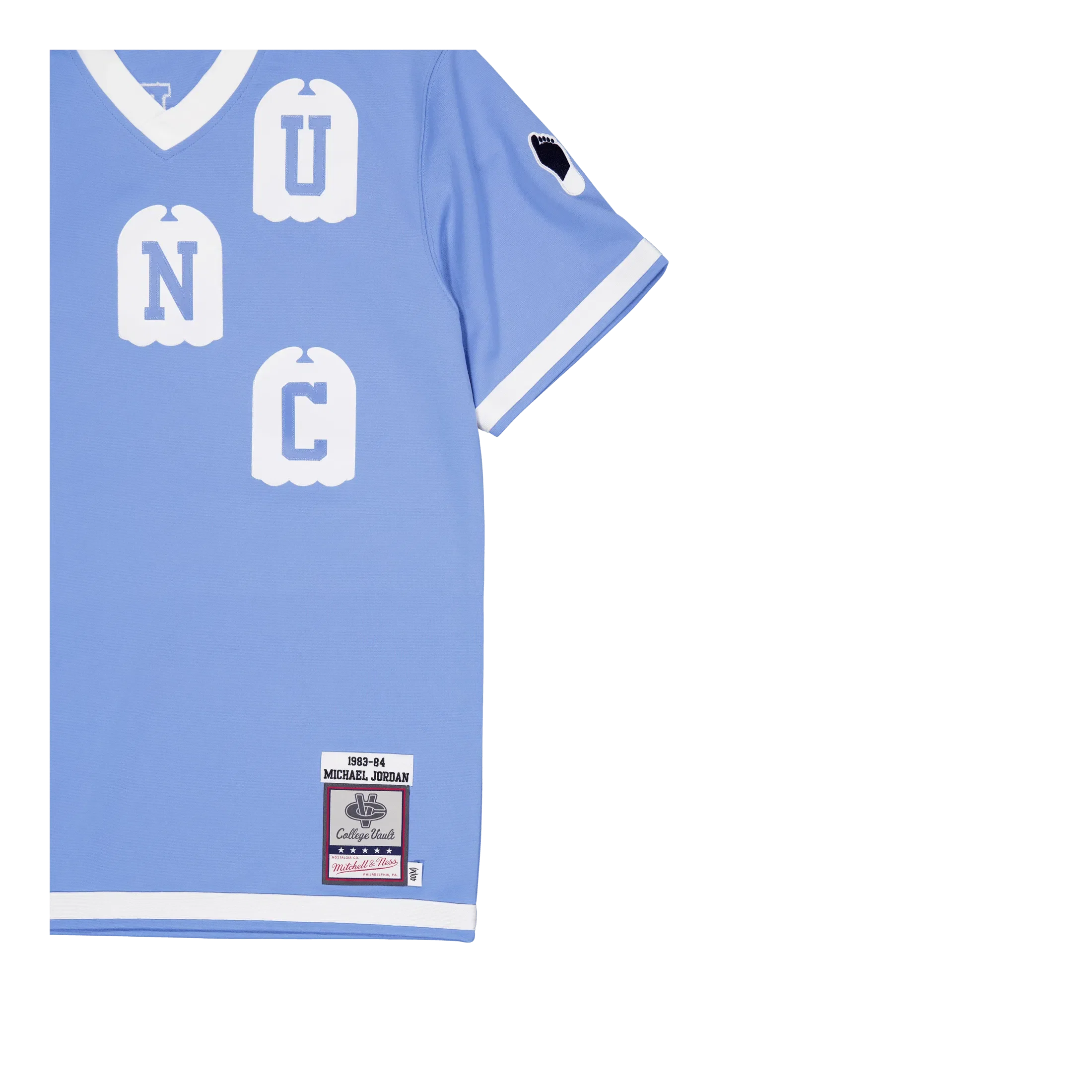 Mitchell & Ness Authentic Shooting Shirt - Mic Light Blue