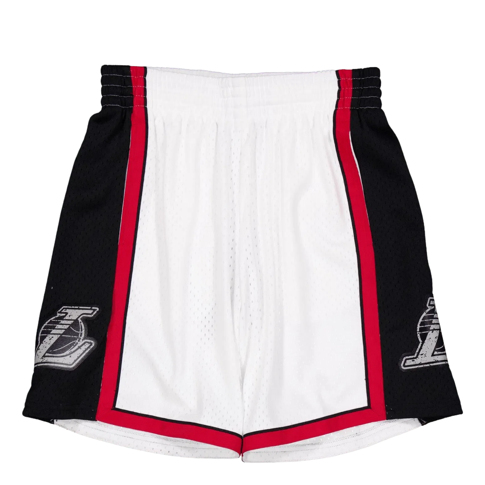 Mitchell & Ness Cracked Cement Swingman Shorts White