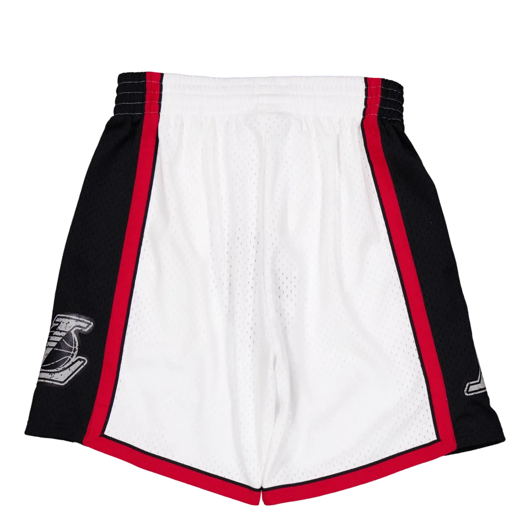 Mitchell & Ness Cracked Cement Swingman Shorts White