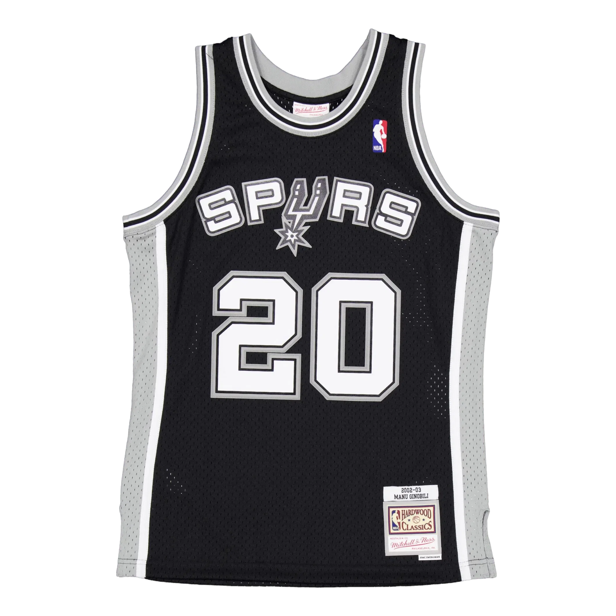Mitchell & Ness Swingman Jersey 02-03 Black