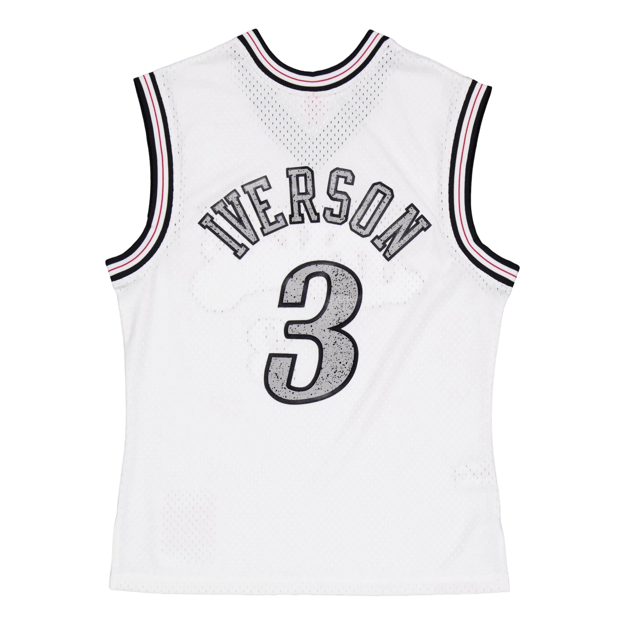Mitchell & Ness Cracked Cement Swingman Jersey White