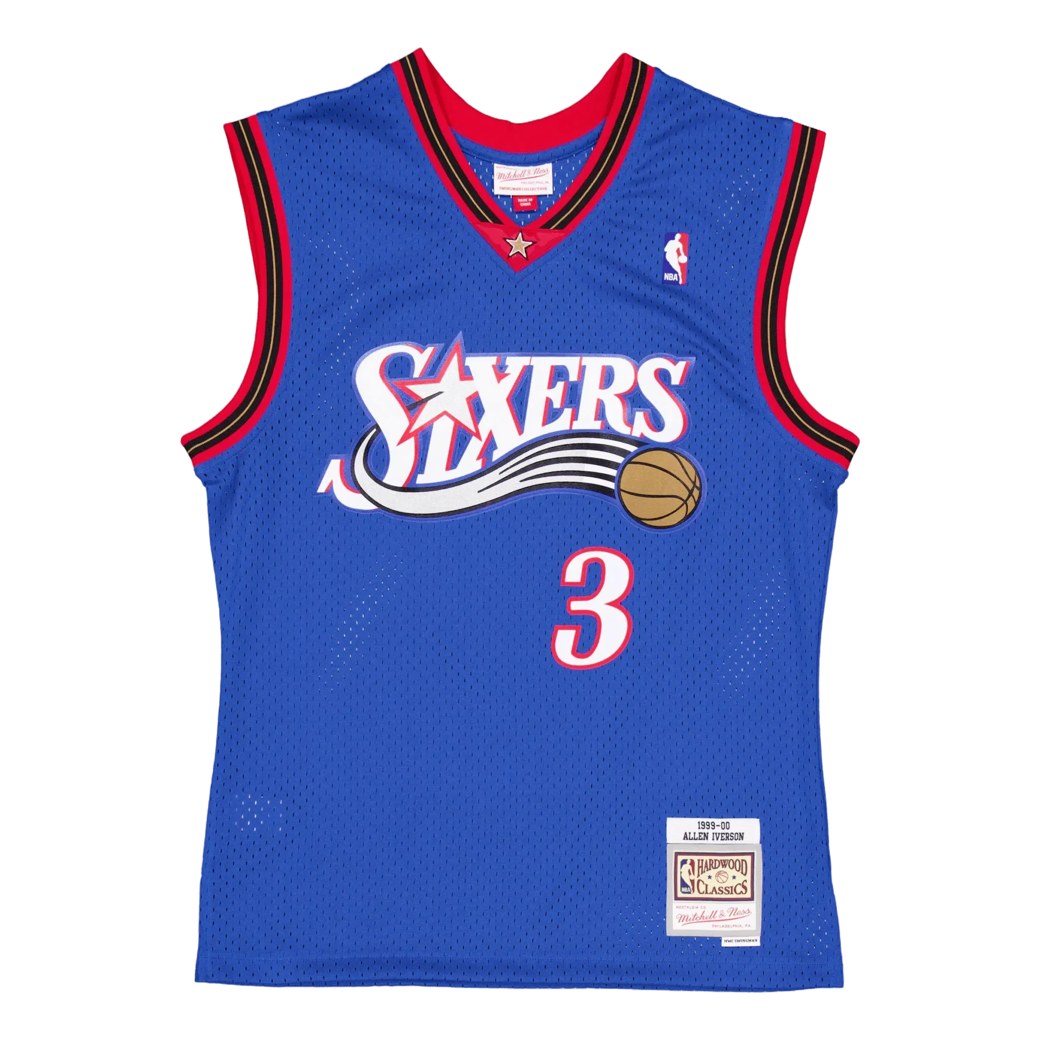 Mitchell & Ness Swingman Jersey 00 Royal