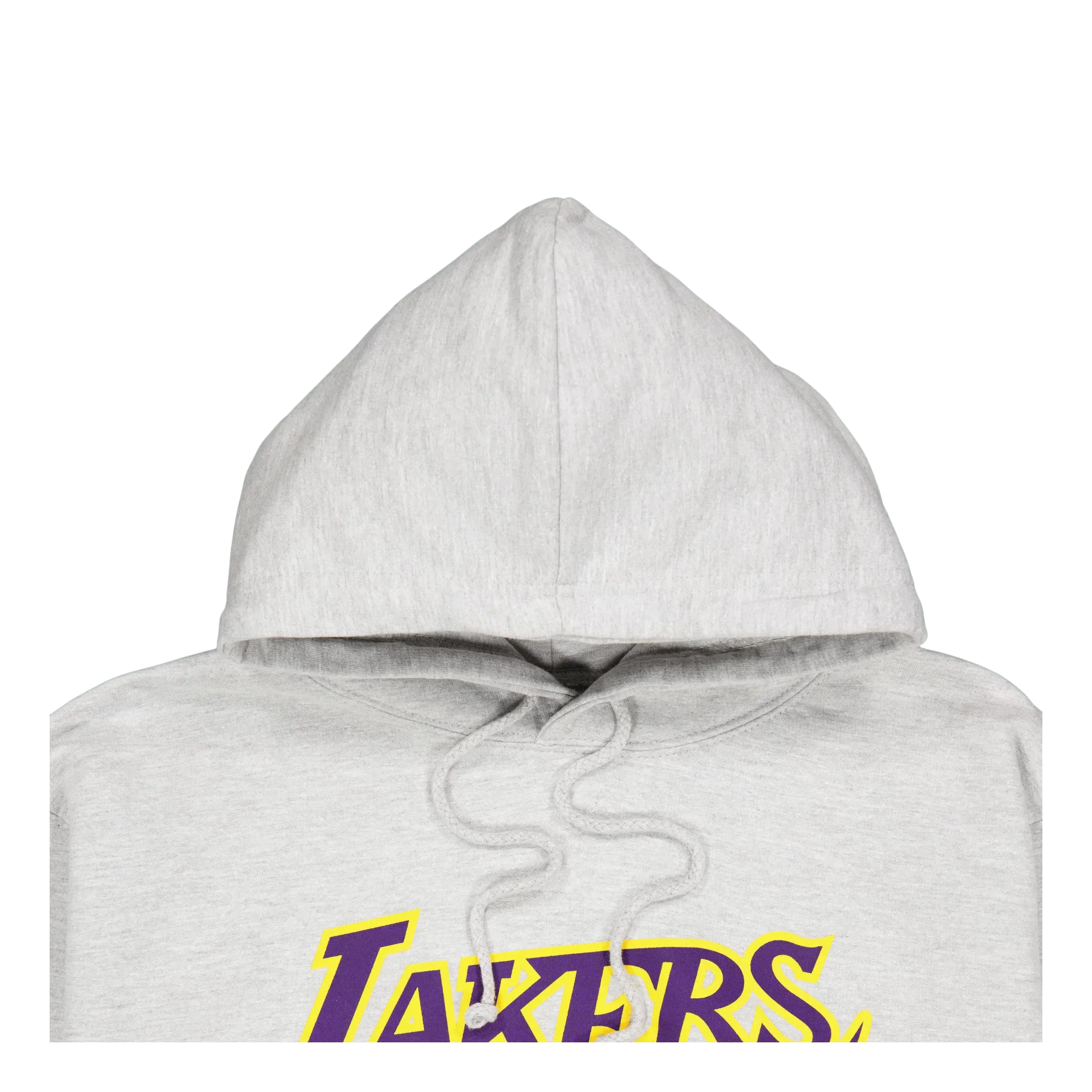 Mitchell & Ness Team Logo Hoodie Grey