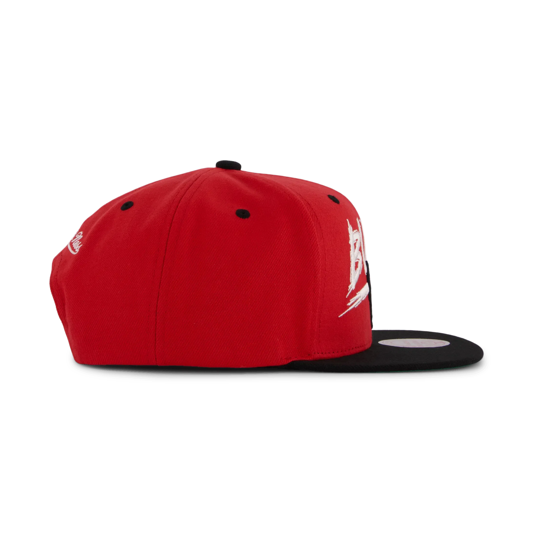 Mitchell & Ness Bulls Transcript Snapback