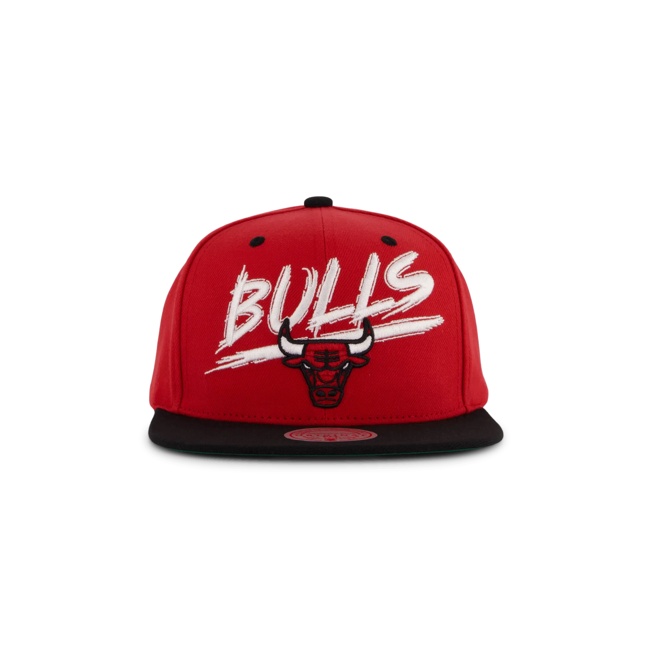 Mitchell & Ness Bulls Transcript Snapback