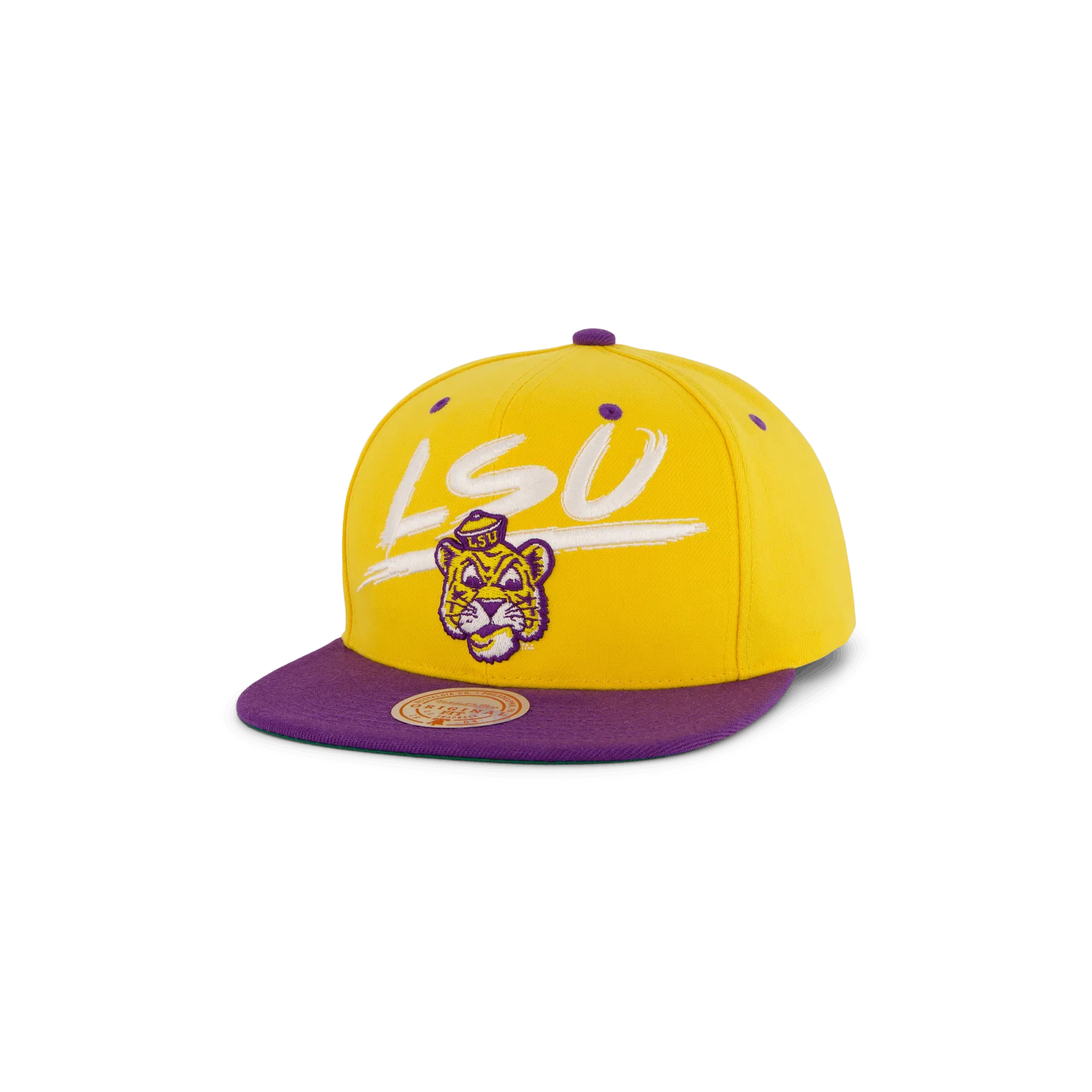 Mitchell & Ness LSU Transcript Snapback