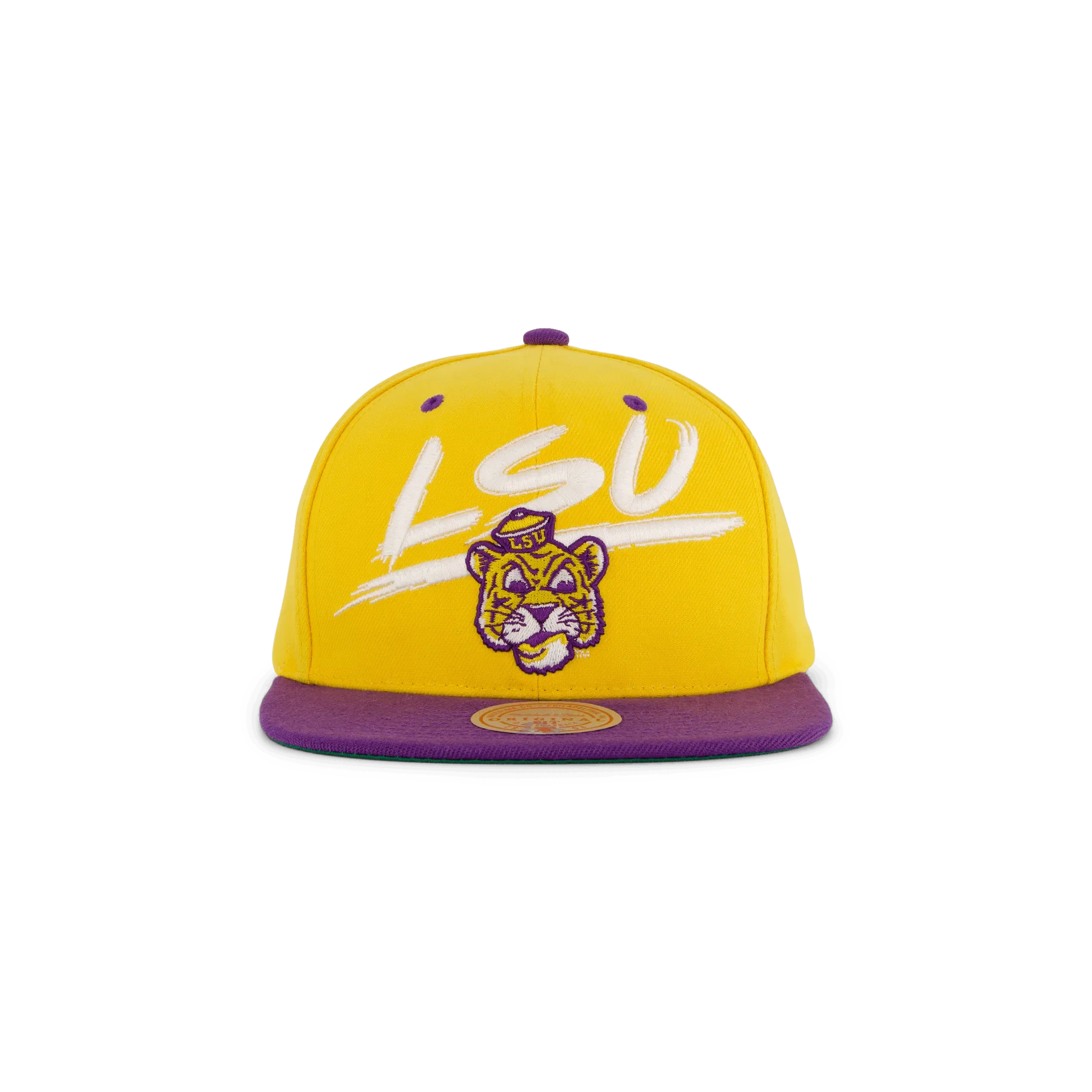 Mitchell & Ness LSU Transcript Snapback