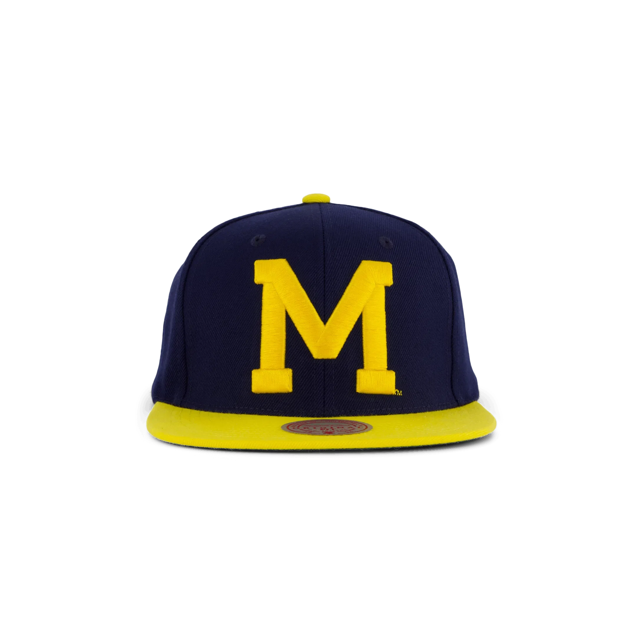 Mitchell & Ness Wolverines Team 2 Tone 2.0 Snapback