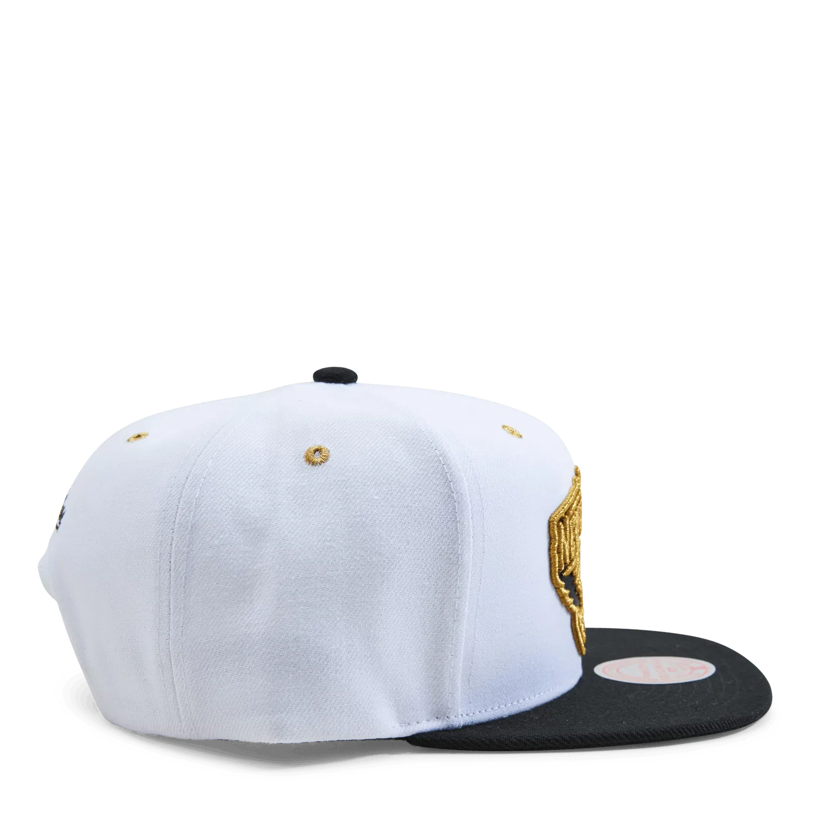 Mitchell & Ness Pelicans Gold Pop Snapback