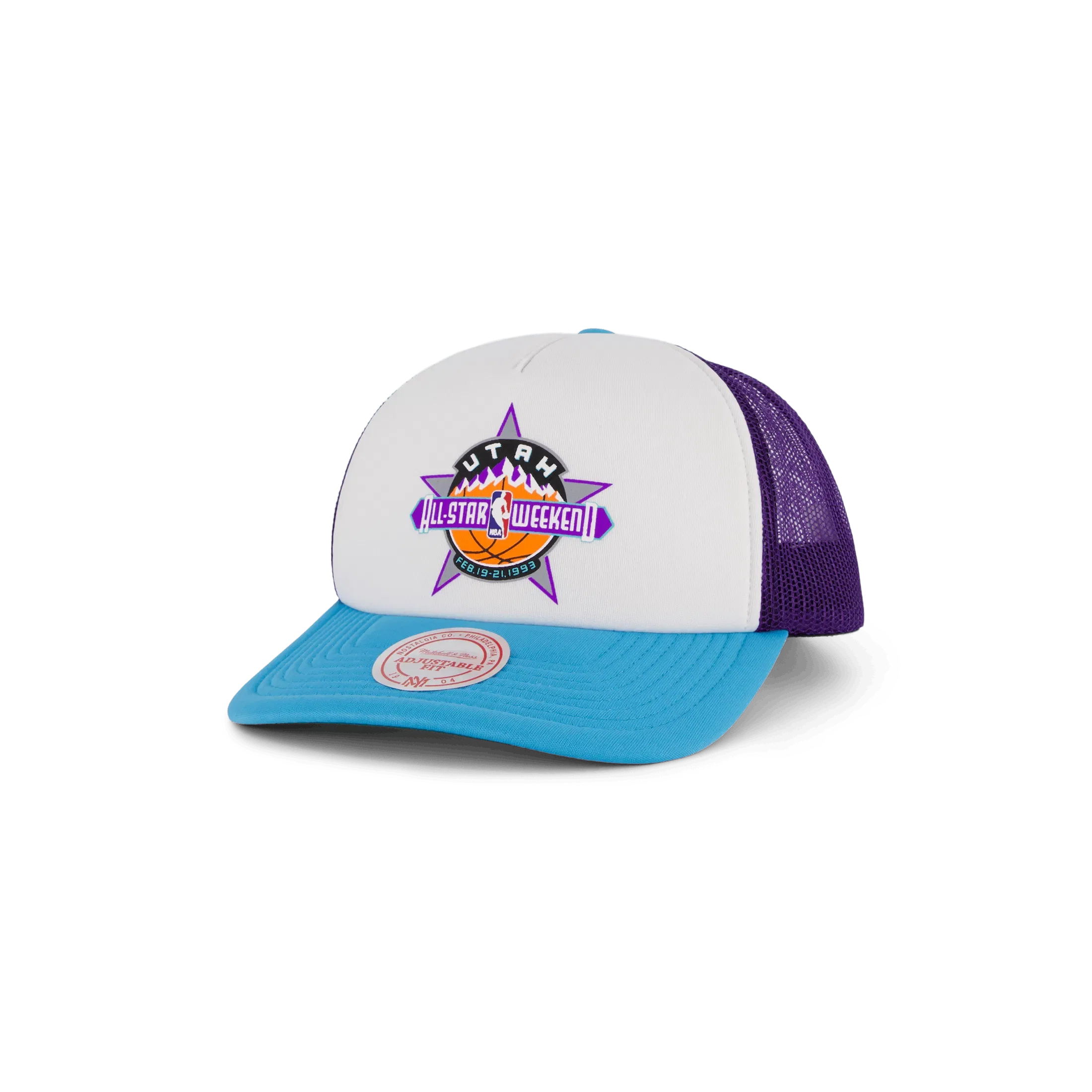 Mitchell & Ness Jazz Party Time Trucker Snapback HWC