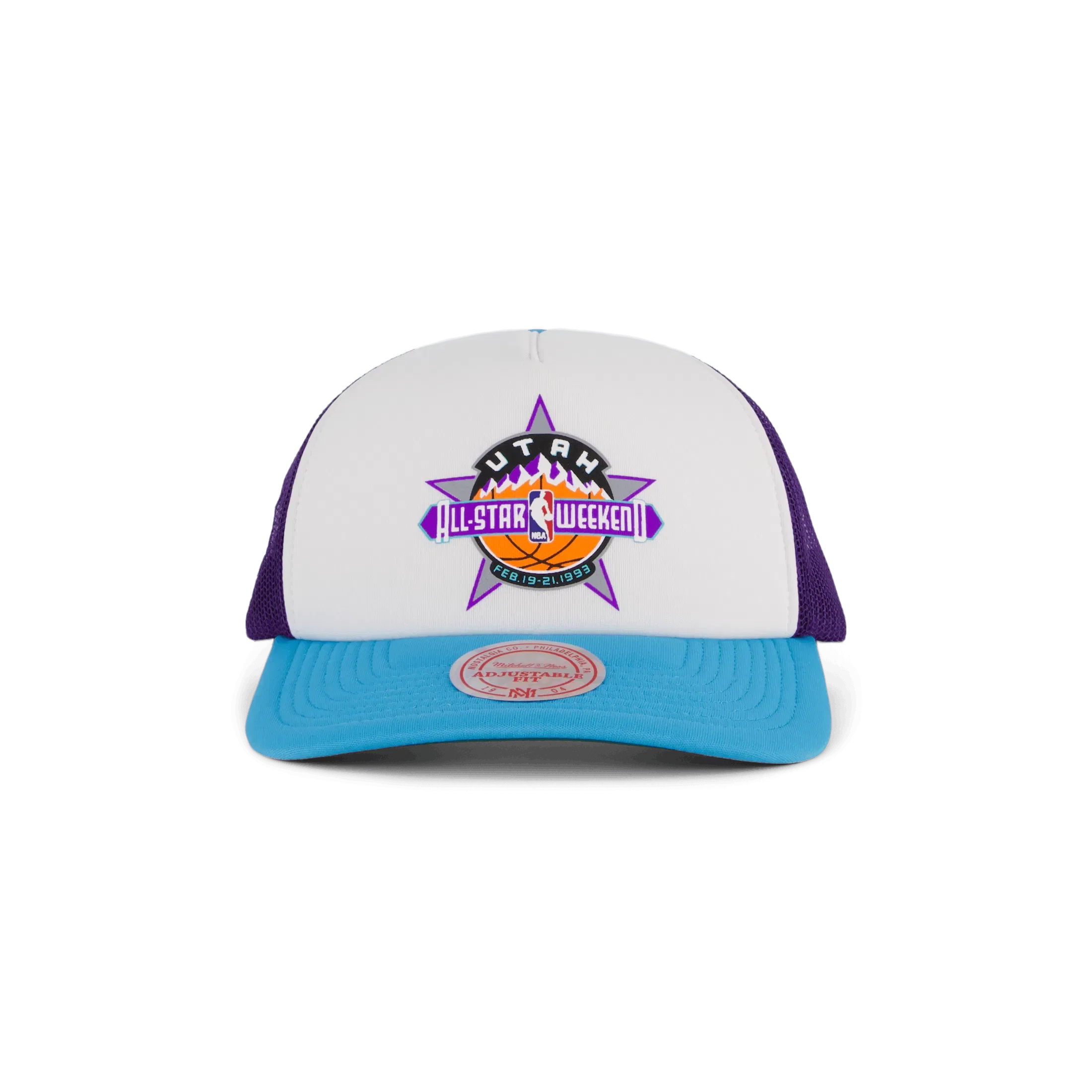 Mitchell & Ness Jazz Party Time Trucker Snapback HWC