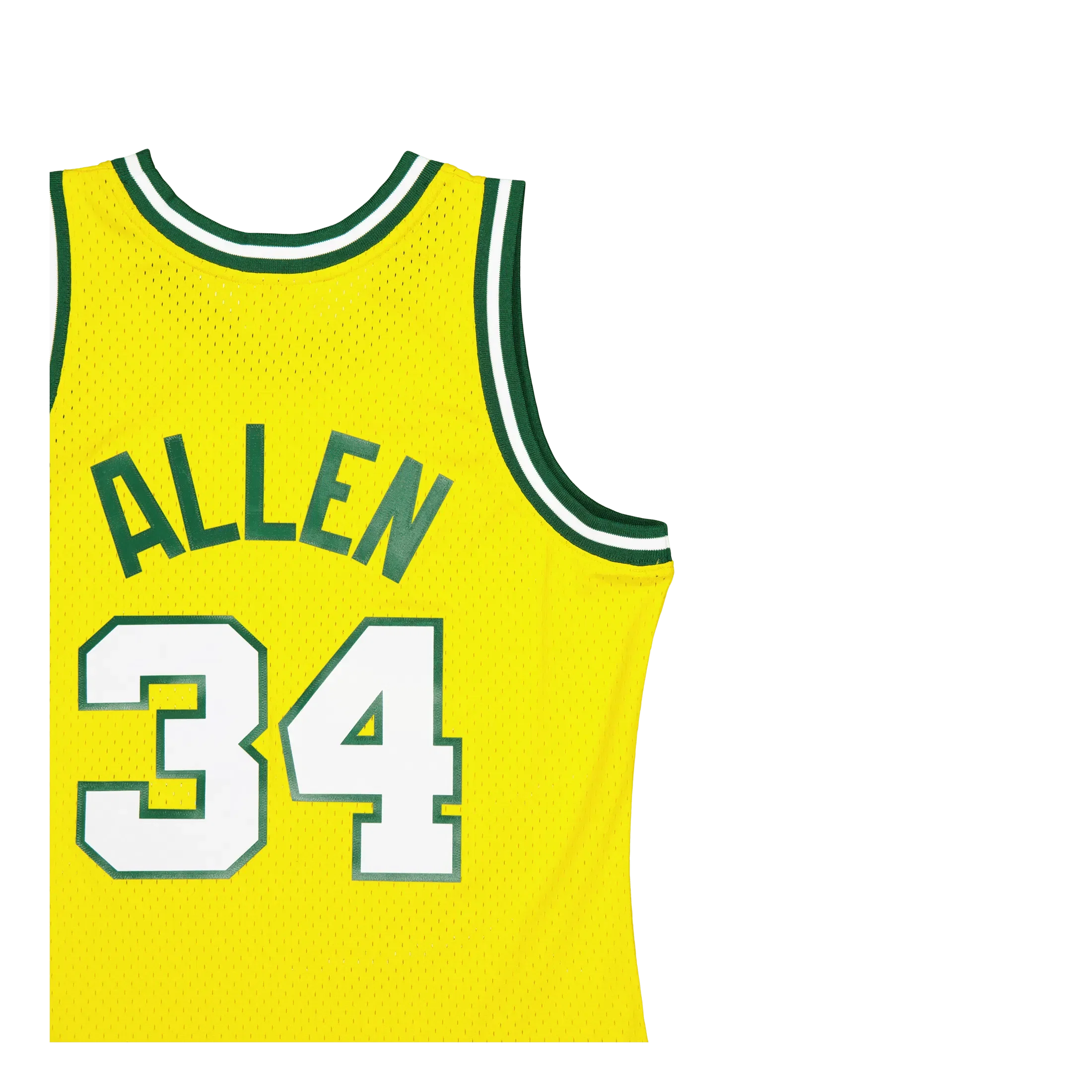 Mitchell & Ness Supersonics Swingman Jersey Al Yellow