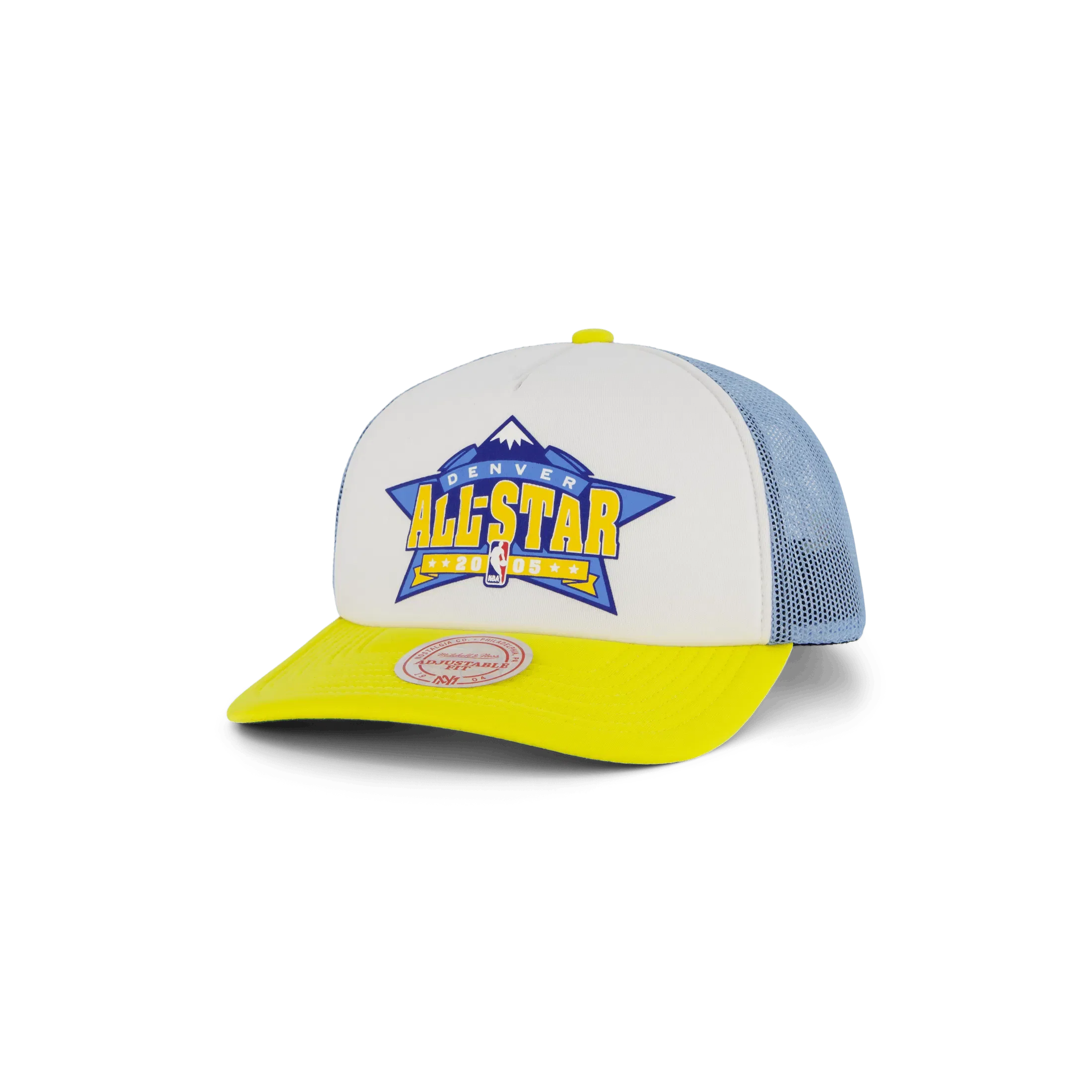 Mitchell & Ness Nuggets Party Time Trucker Snapback HWC