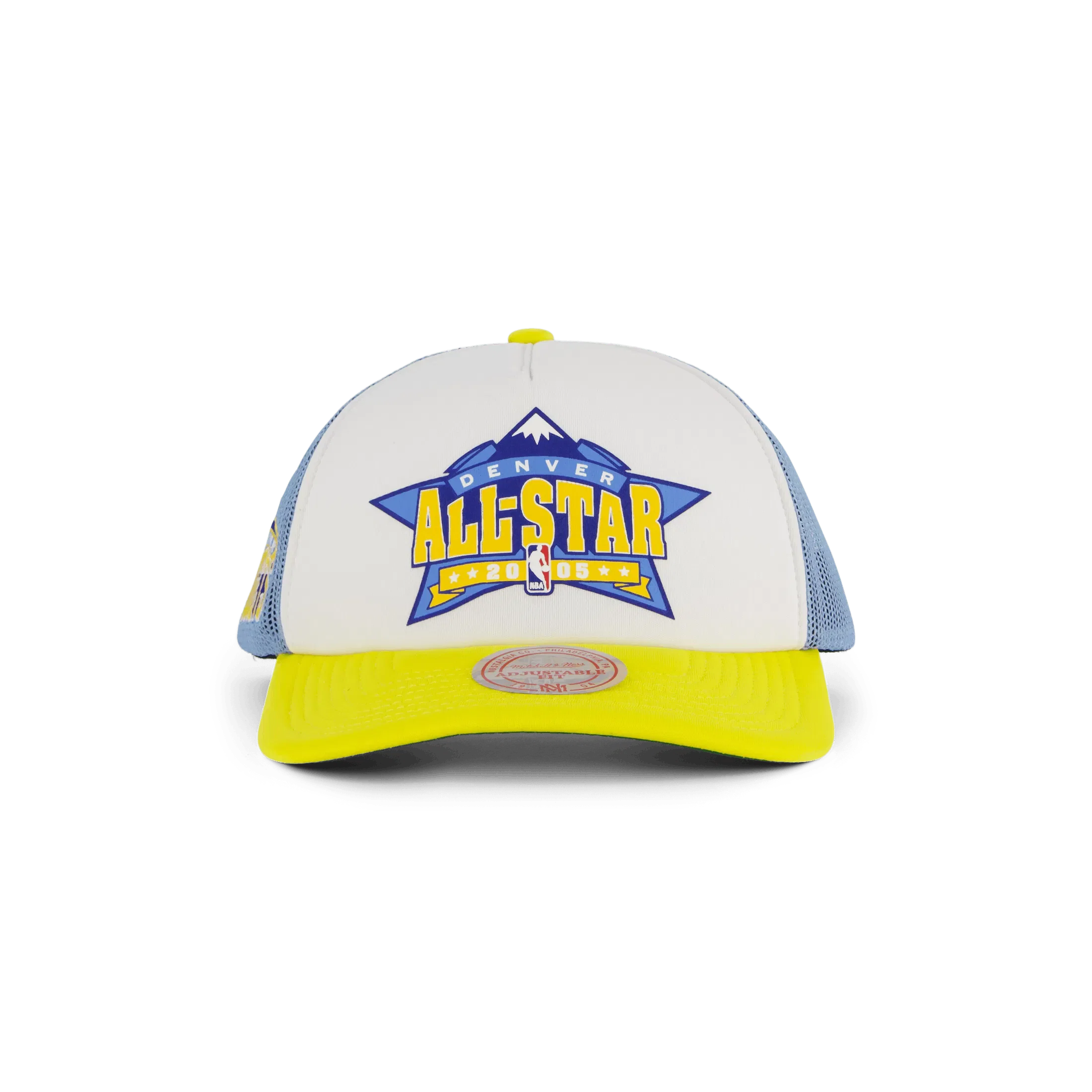 Mitchell & Ness Nuggets Party Time Trucker Snapback HWC