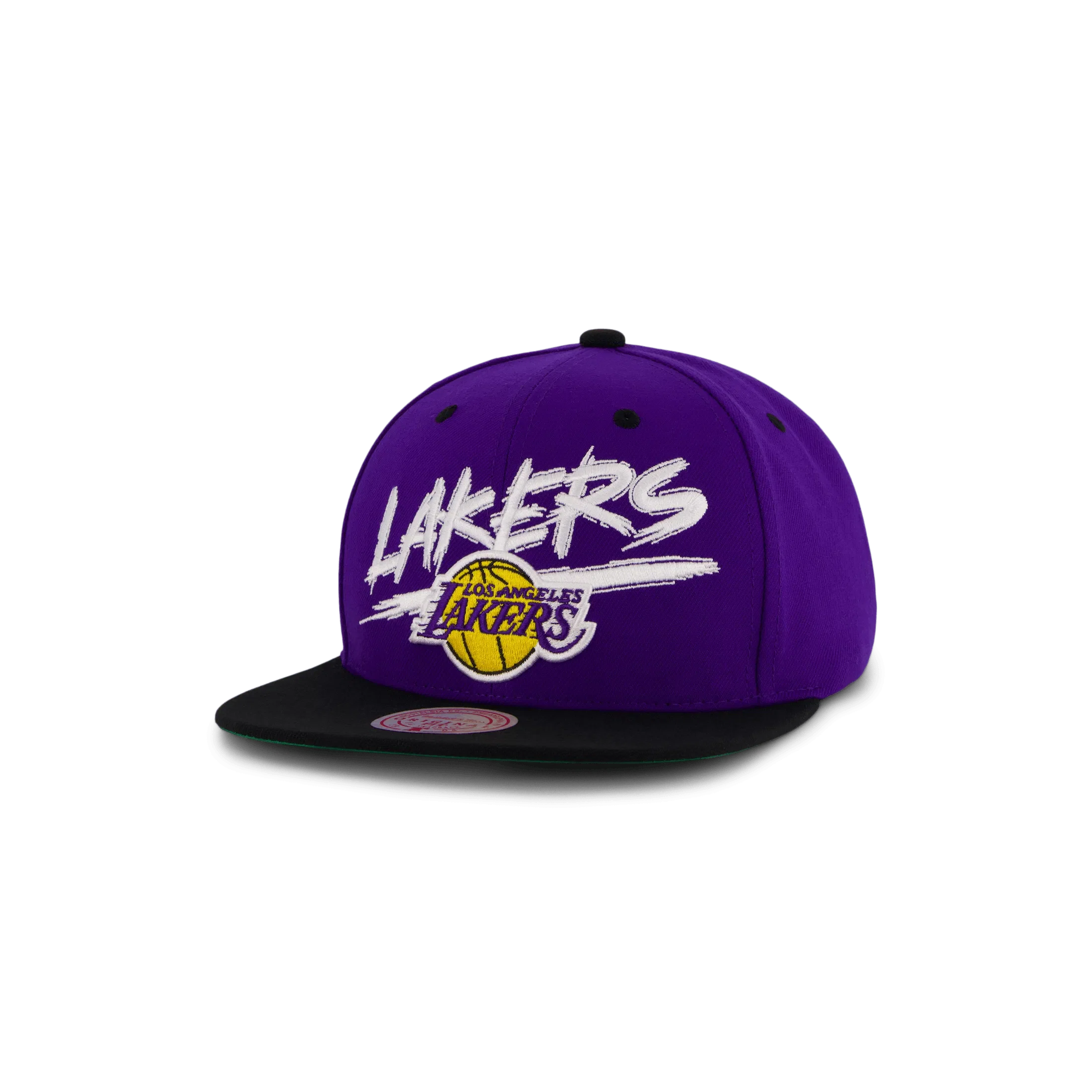 Mitchell & Ness Lakers Transcript Snapback
