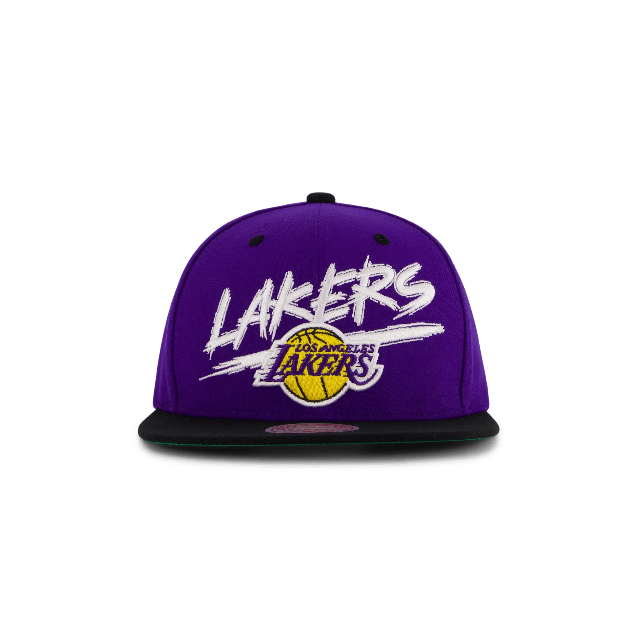 Mitchell & Ness Lakers Transcript Snapback