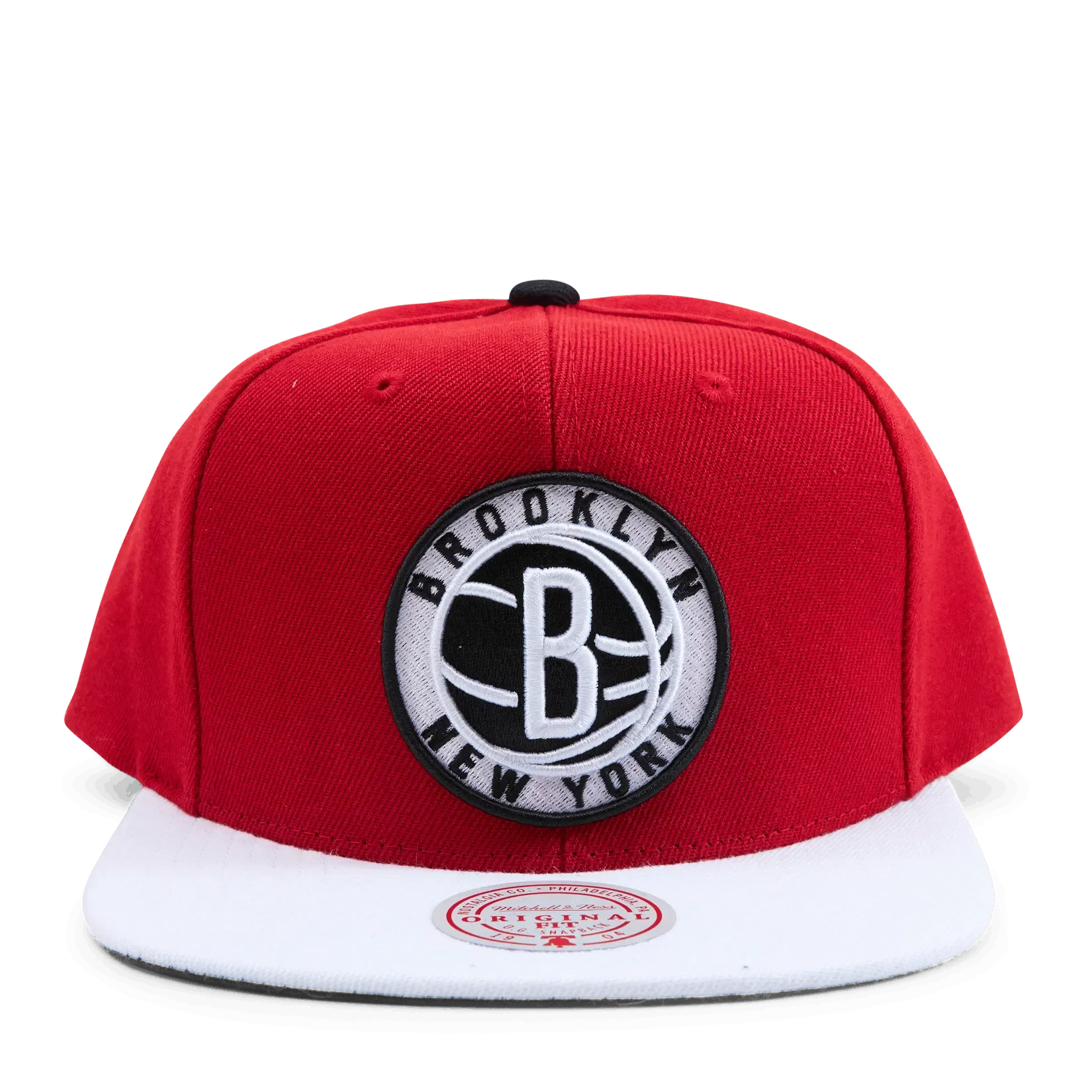 Mitchell & Ness Nets Cardinal 2 Tone Snapback