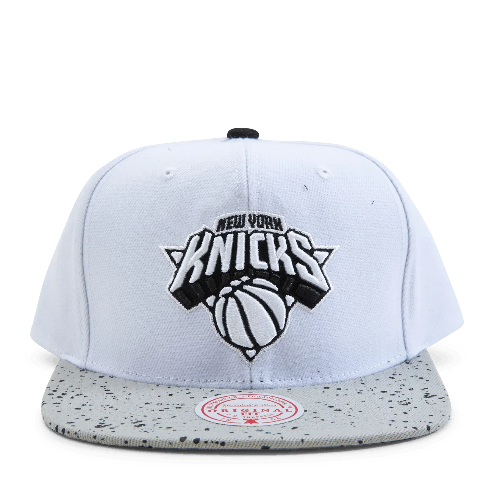 Mitchell & Ness Knicks Cement Top Snapback