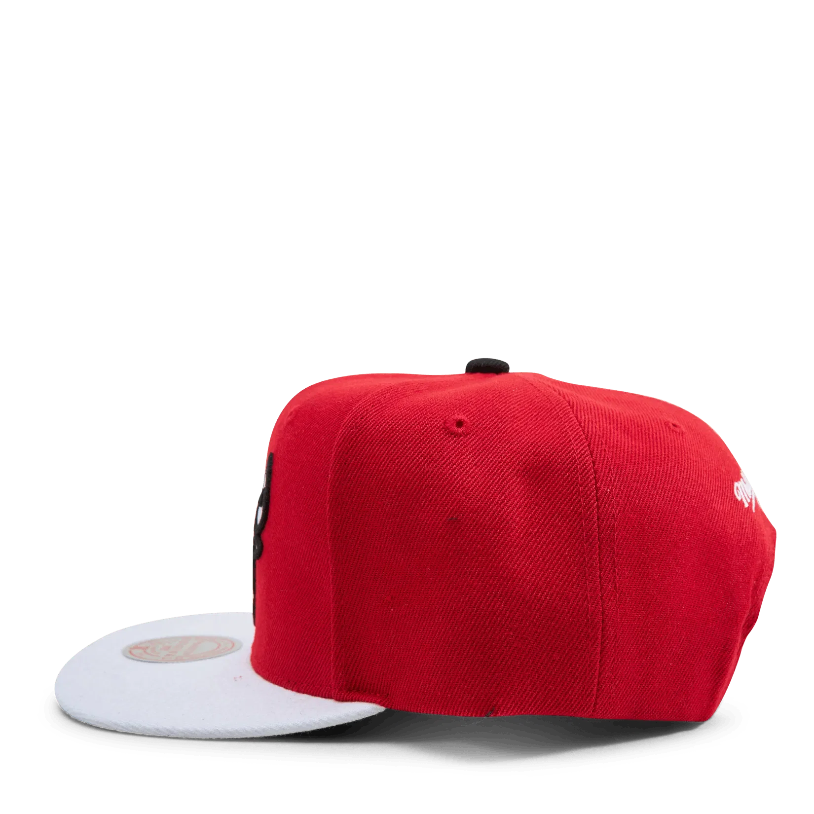 Mitchell & Ness Bulls Cardinal 2 Tone Snapback