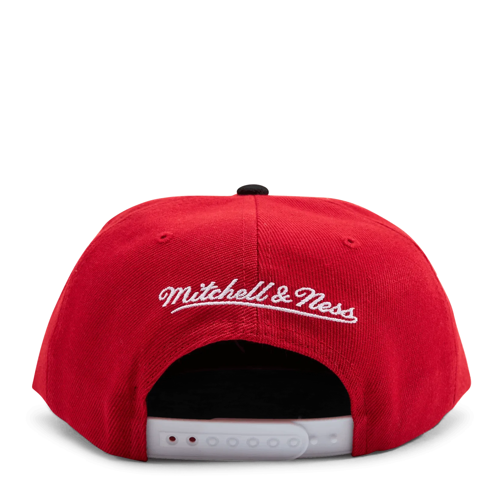 Mitchell & Ness Bulls Cardinal 2 Tone Snapback