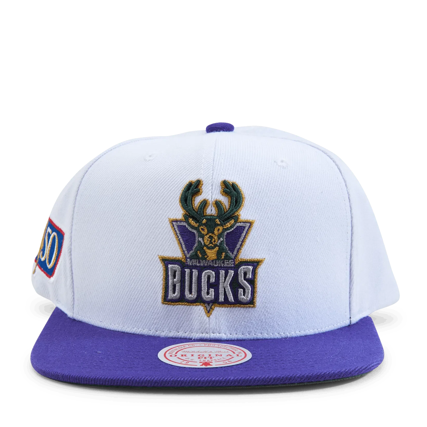 Mitchell & Ness Bucks NBA 50th Anniversity Snapback