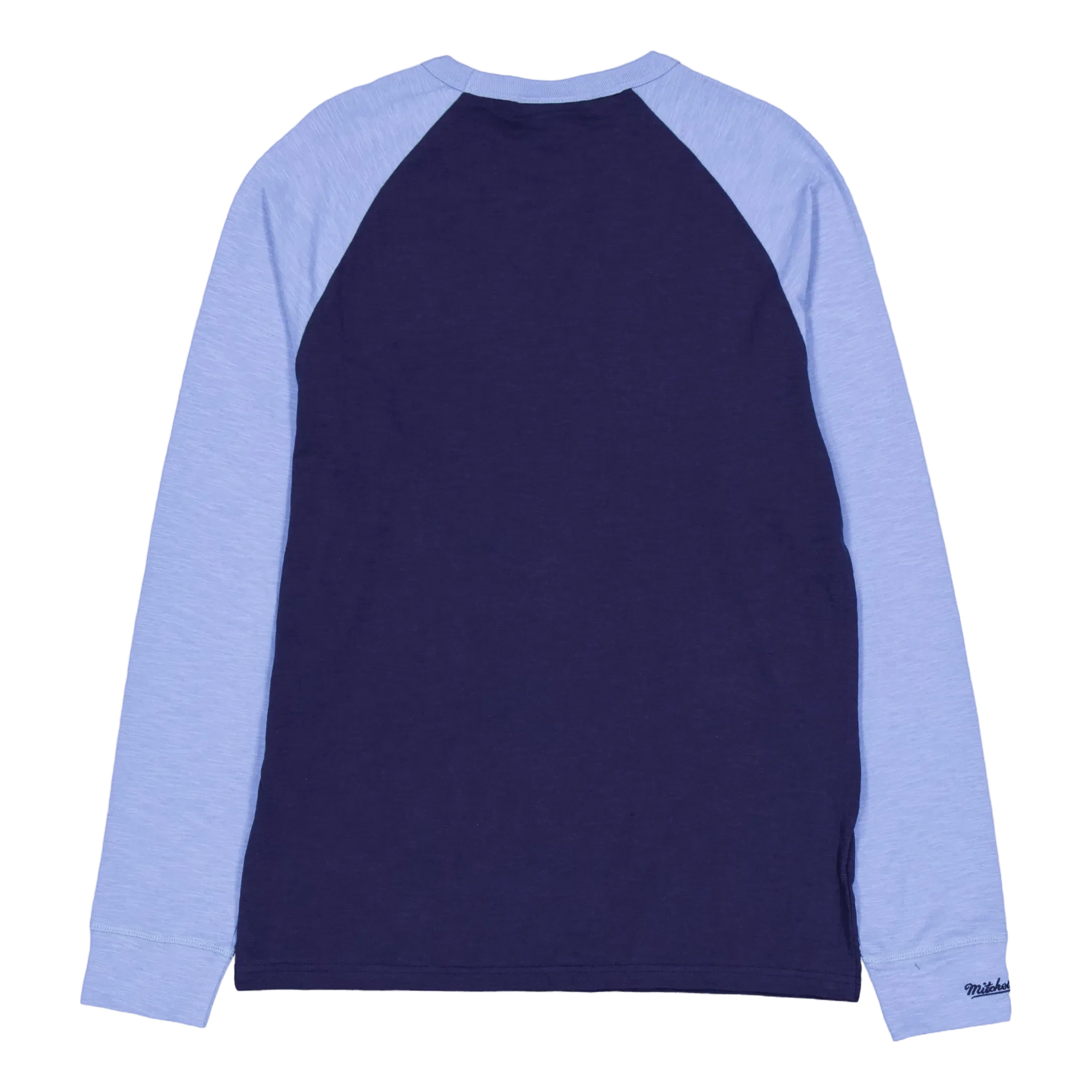 Mitchell & Ness Unc Legendary Slub L/s Tee Navy/light Blue