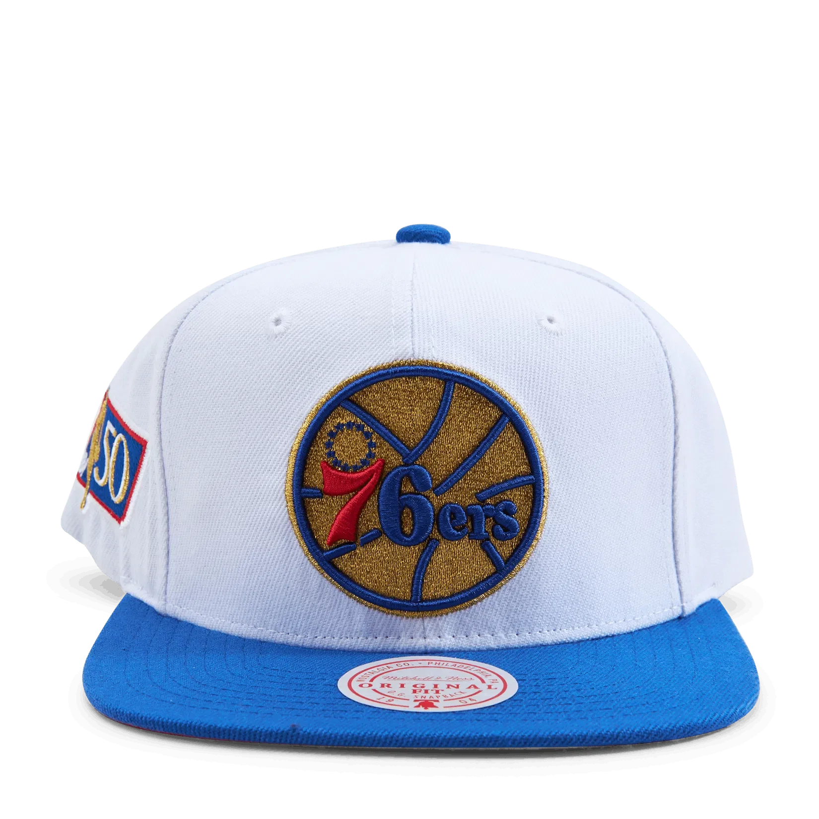 Mitchell & Ness 76ers NBA 50th Anni Snapback