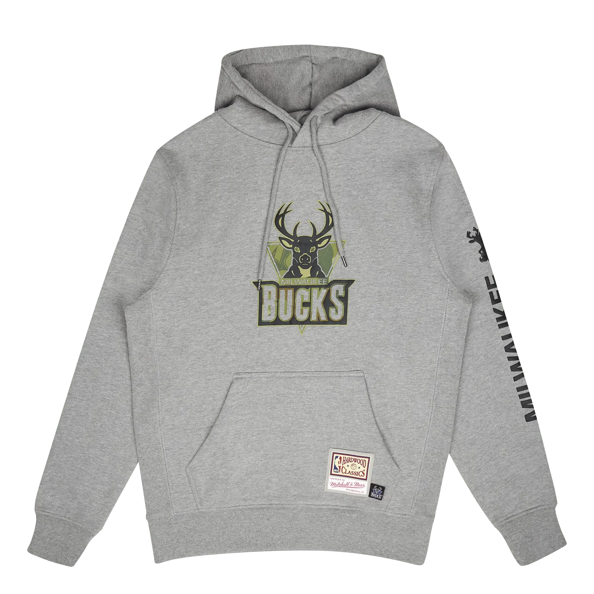 Mitchell & Ness Bucks Ghost Camo Hoodie