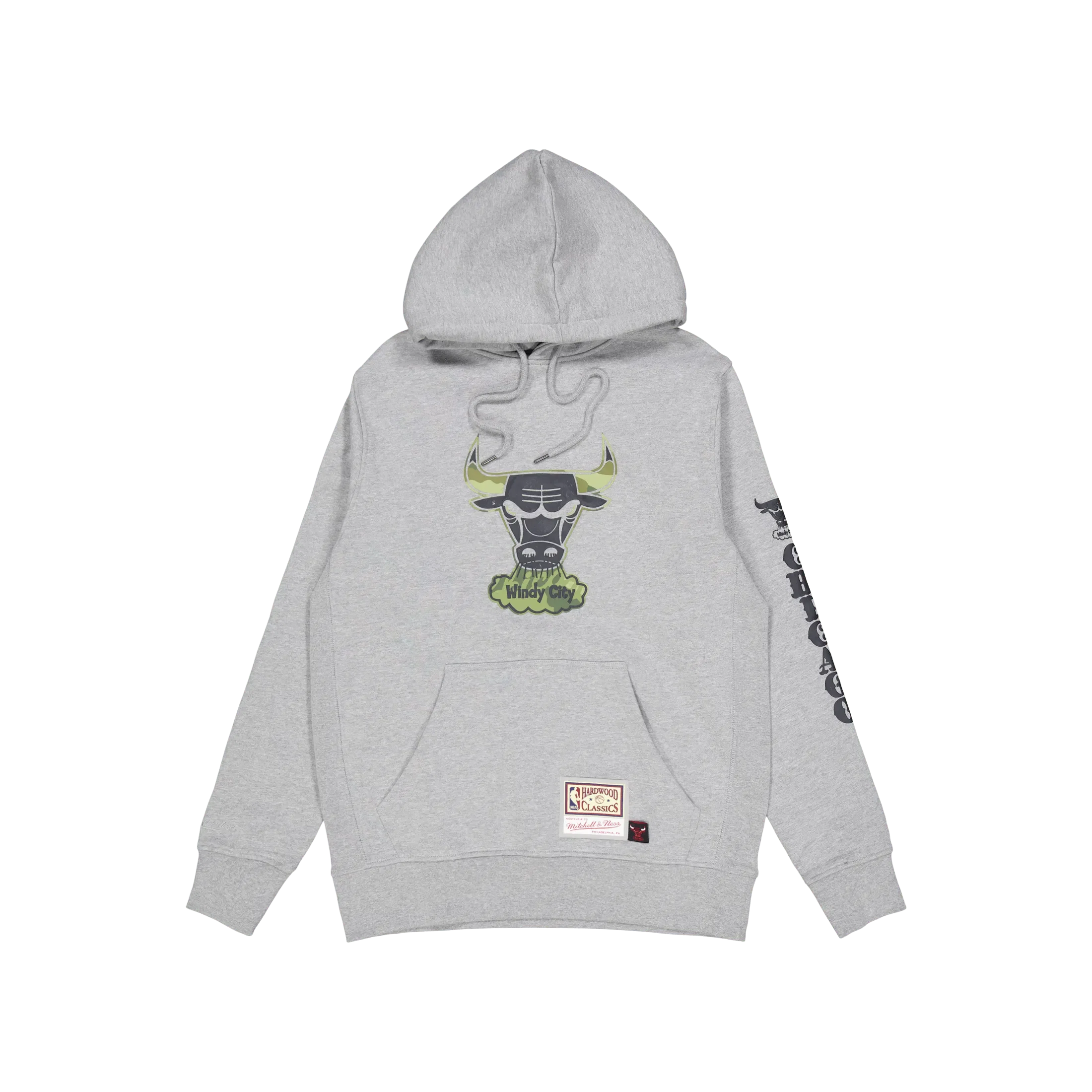 Mitchell & Ness Bulls Ghost Camo Hoodie