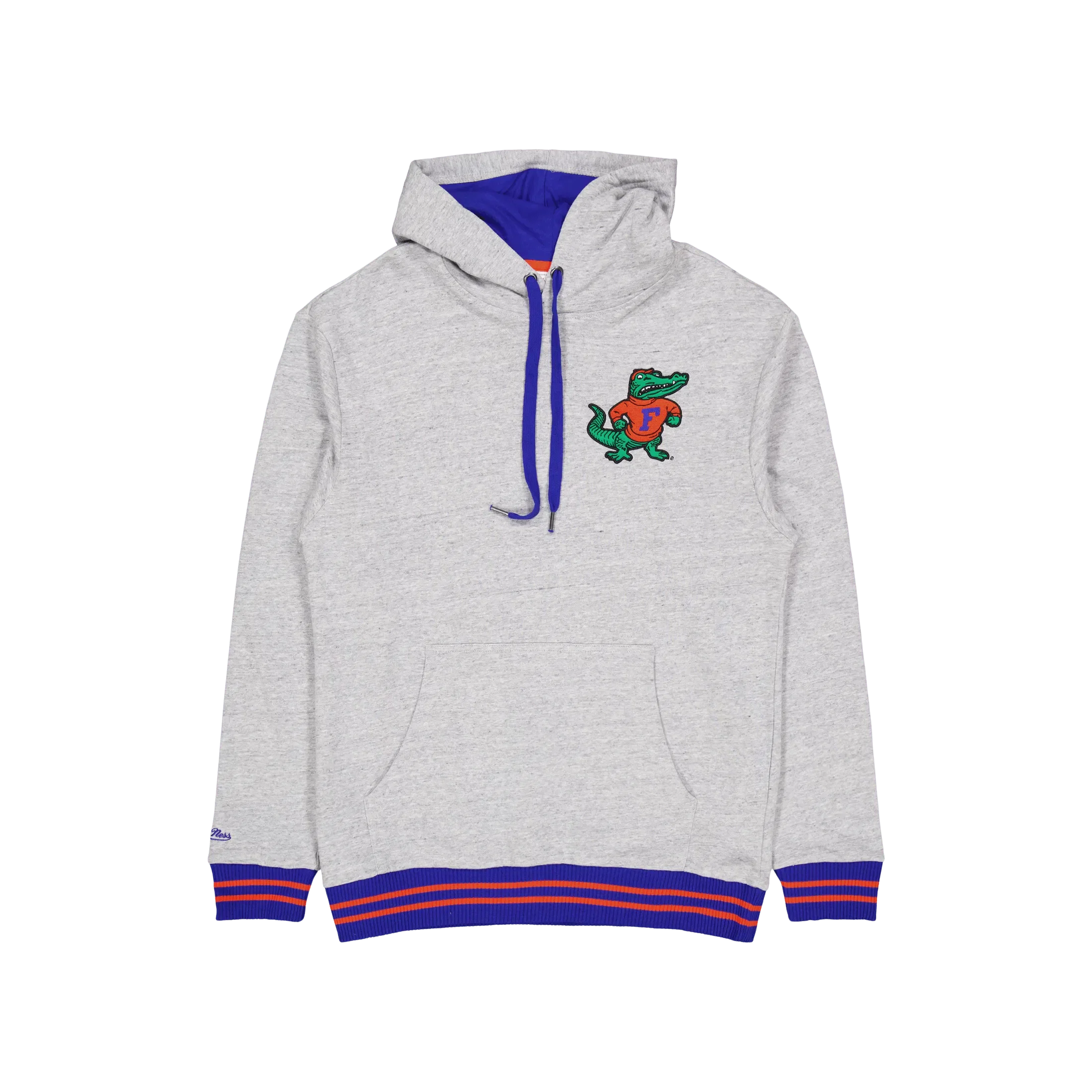 Mitchell & Ness Classic French Terry Hoodie Grey Heather