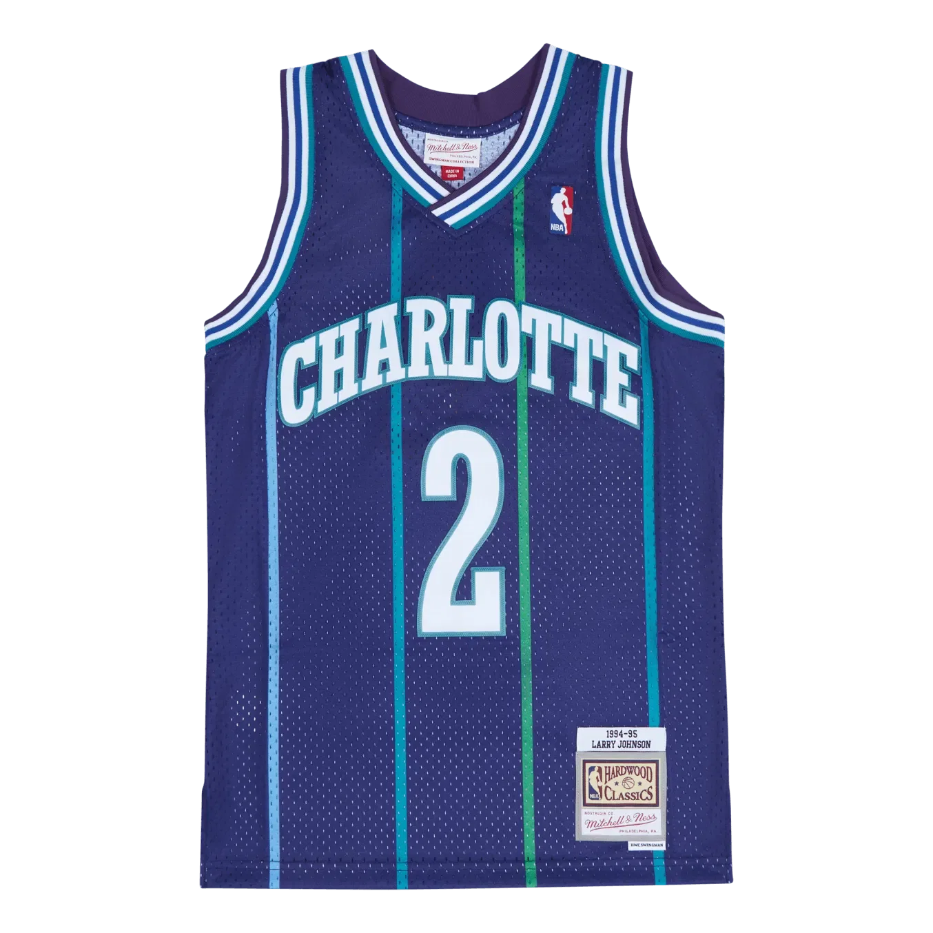 Mitchell & Ness Swingman Jersey -Larry Johnson