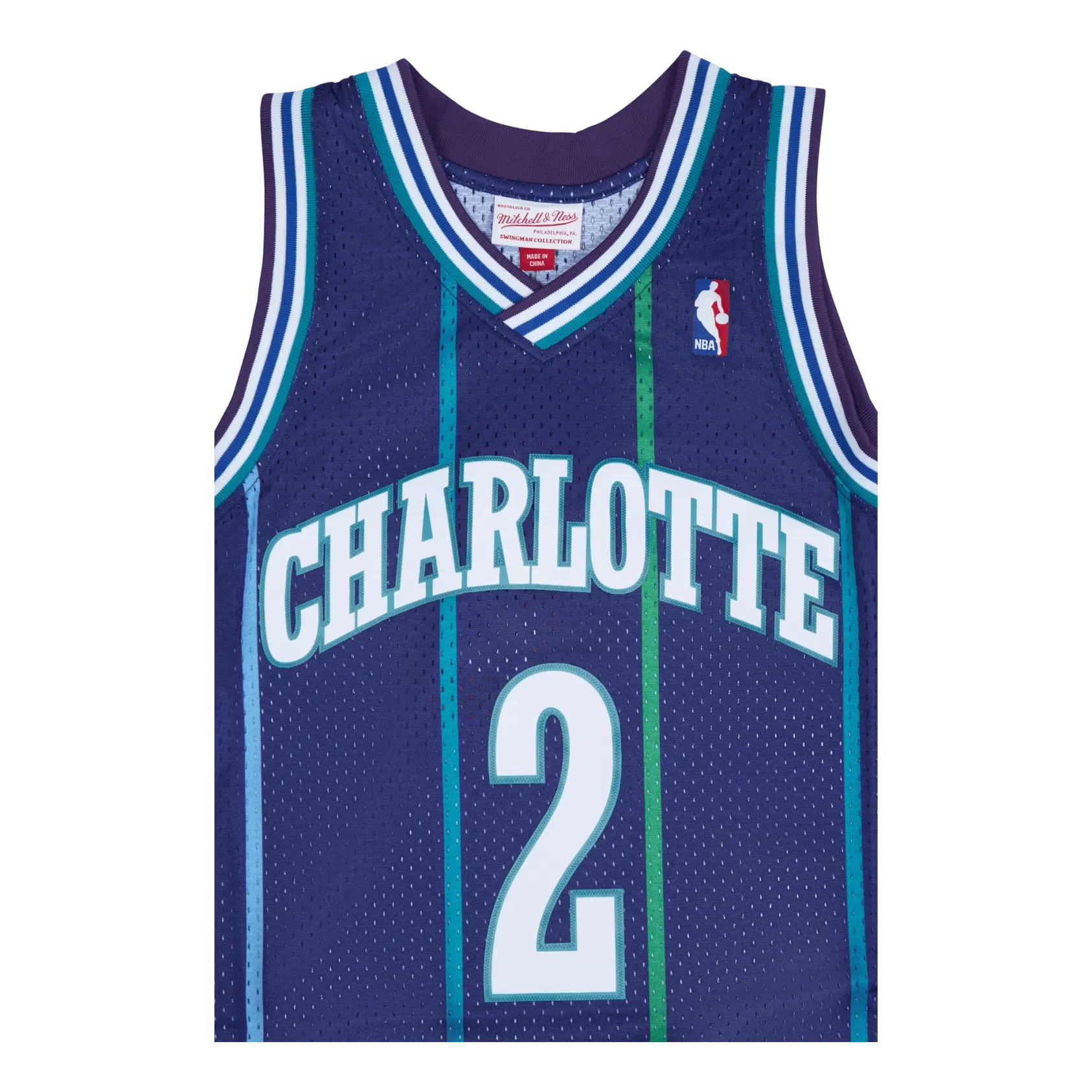Mitchell & Ness Swingman Jersey -Larry Johnson